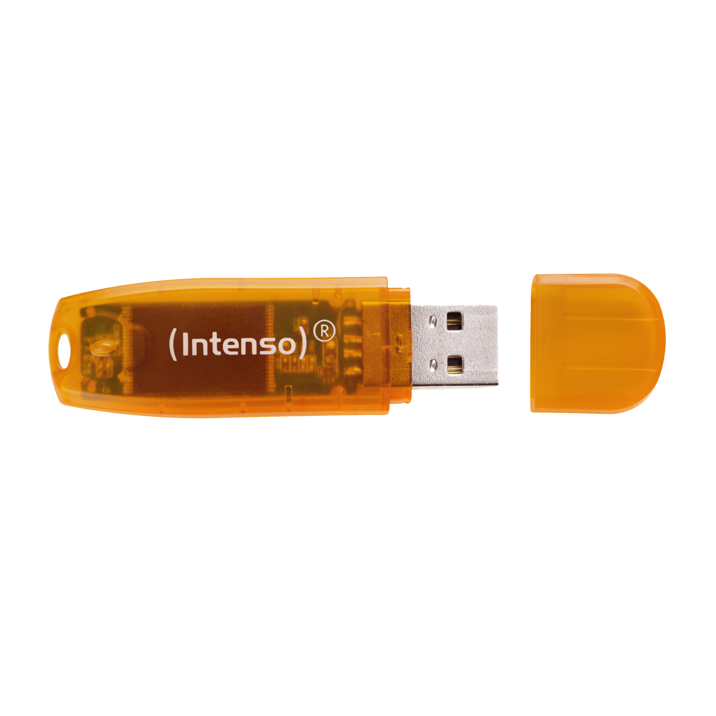 Memorijski stick INTENSO 64GB Rainbow Line (USB 2.0, narančasta)-5