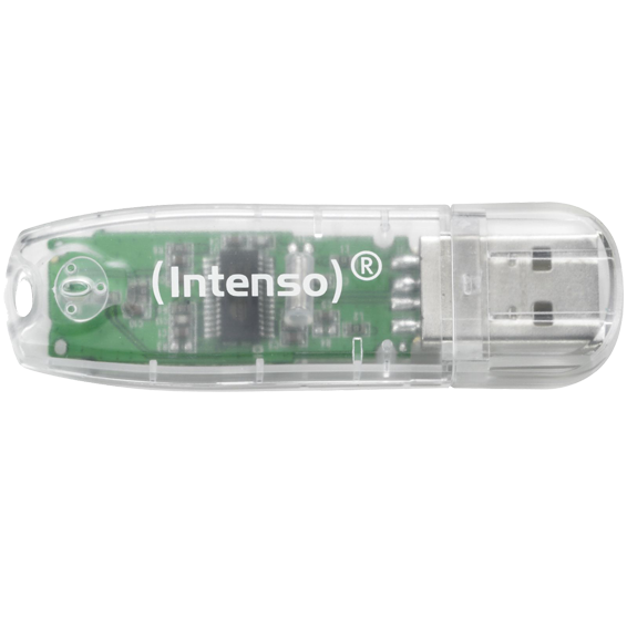 Memorijski stick INTENSO 32GB Rainbow Line (USB 2.0, prozirni)-2
