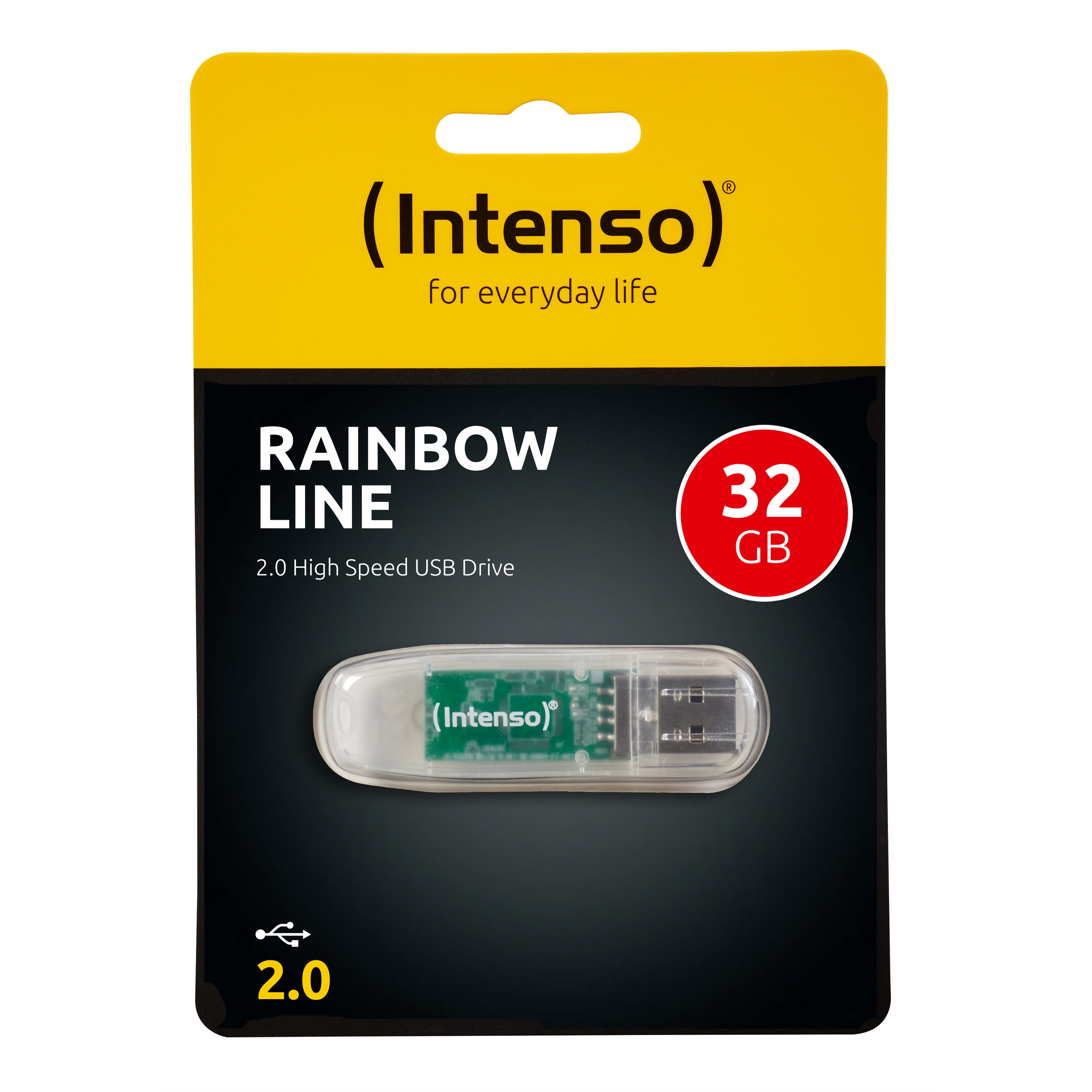 Memorijski stick INTENSO 32GB Rainbow Line (USB 2.0, prozirni)-6