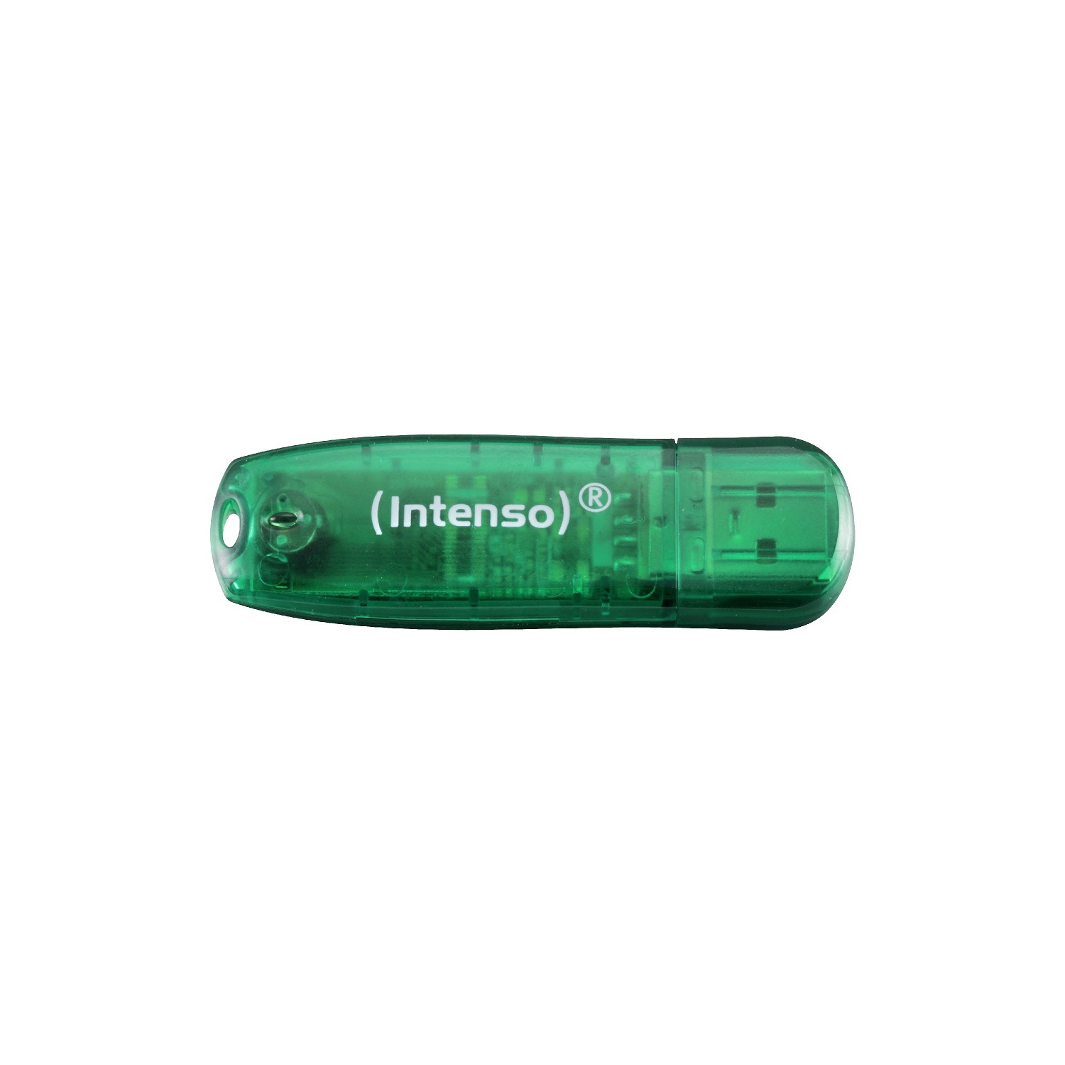(Intenso) USB Flash drive 8GB Hi-Speed USB 2.0, Rainbow Line zeleni - USB2.0-8GB/Rainbow-4