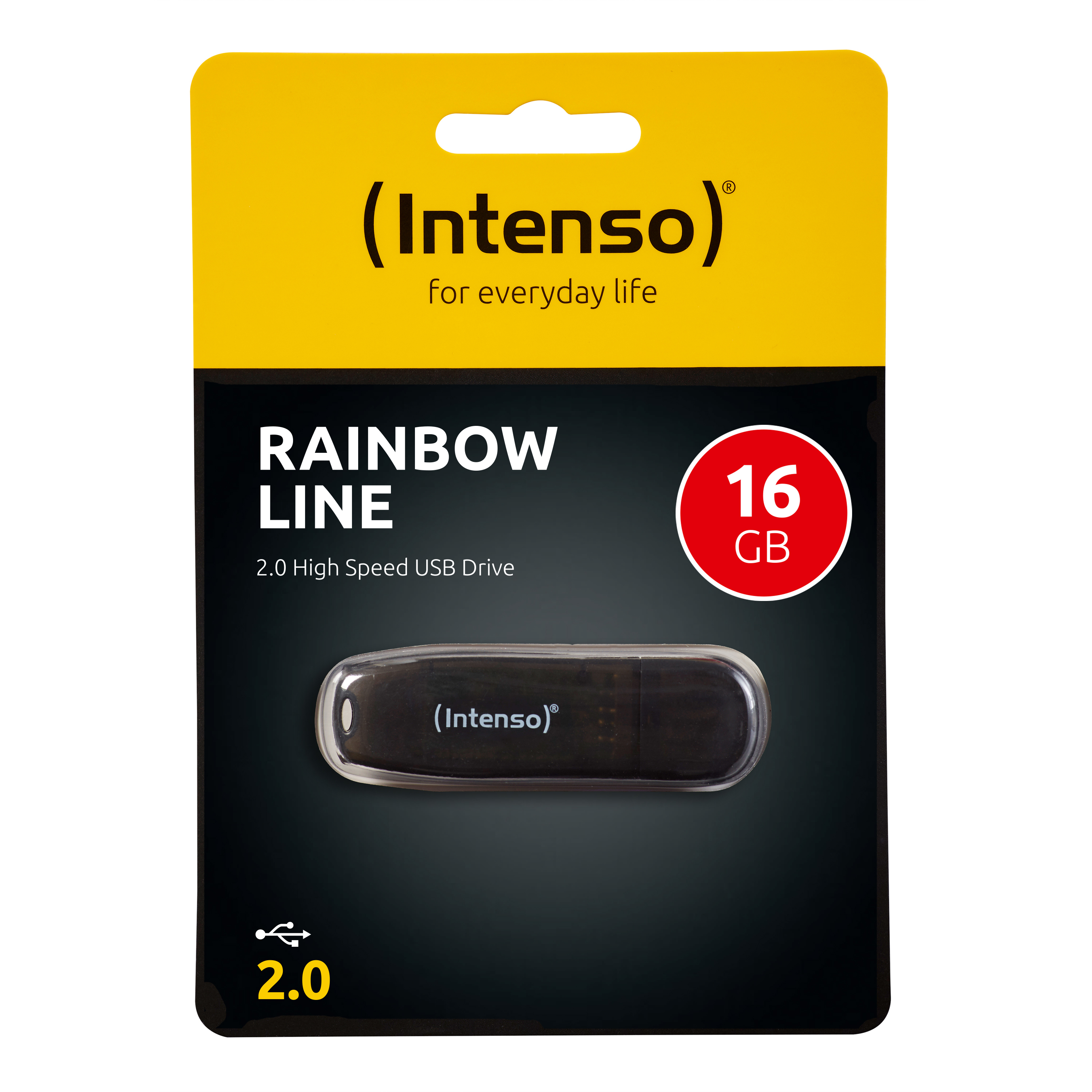 Memorijski stick INTENSO 16GB Rainbow Line (USB 2.0 crna)-6
