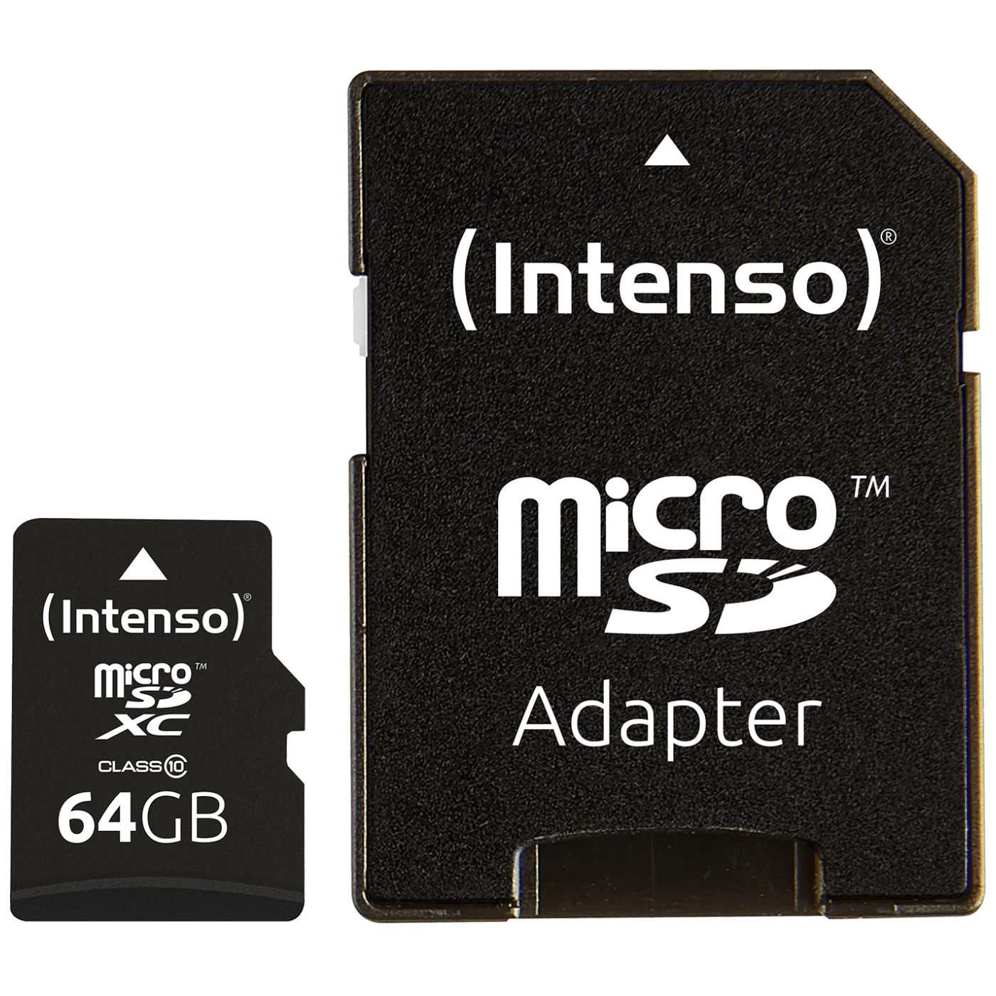 INTENSO Micro SD Kartica 64GB Class 10 sa adapterom - SDXCmicro+ad-64GB/Class10-1