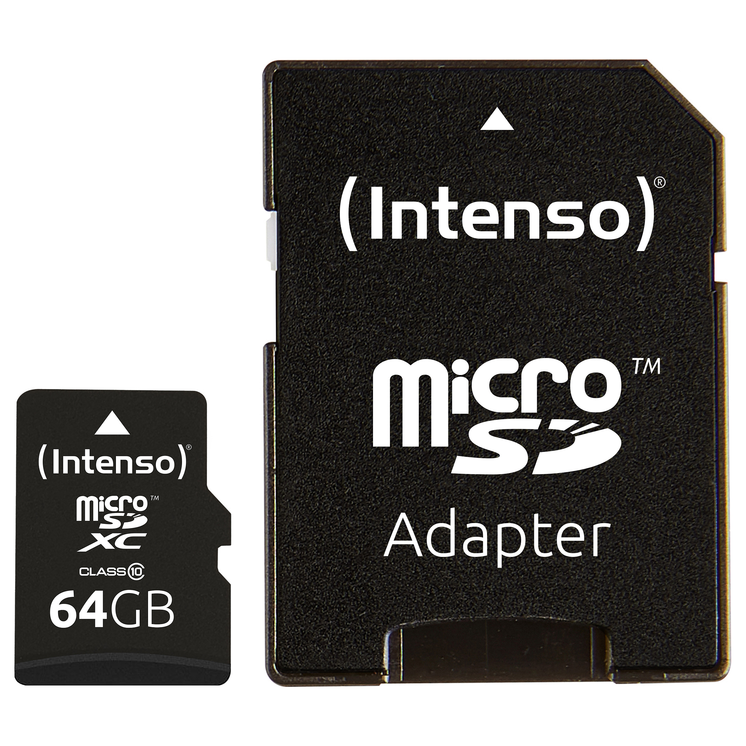 INTENSO Micro SD Kartica 64GB Class 10 sa adapterom - SDXCmicro+ad-64GB/Class10-3