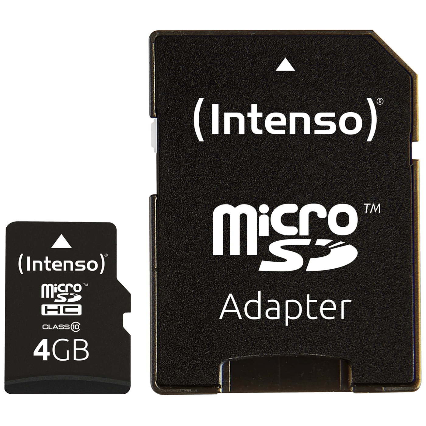 INTENSO Micro SD Kartica 4GB Class 10 (SDHC & SDXC) sa adapterom - SDHCmicro+ad-4GB/Class10-1