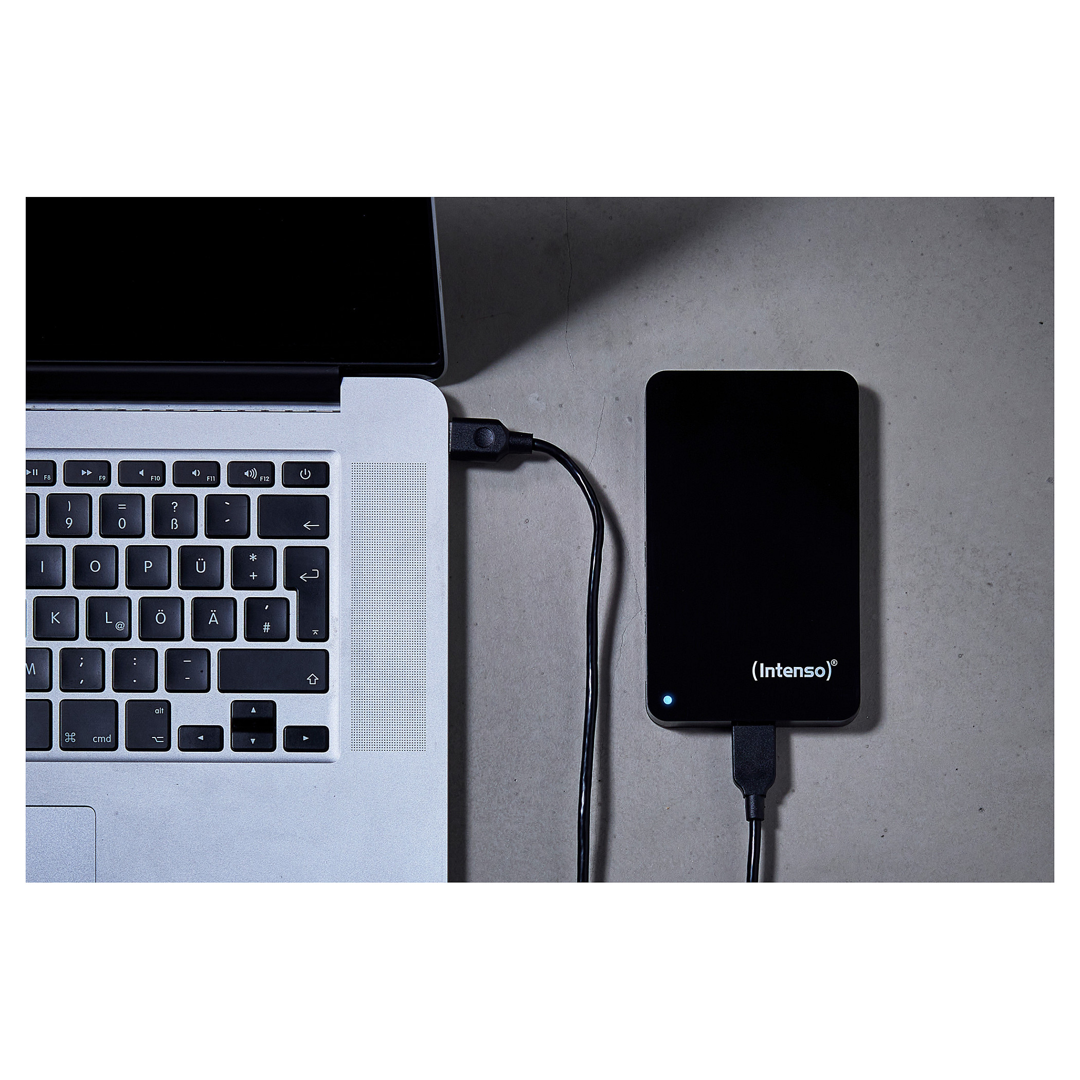 INTENSO Eksterni Hard Disk 2.5", kapacitet 1TB, USB 3.0 crna - HDD3.0-1TB/Memory Case-7