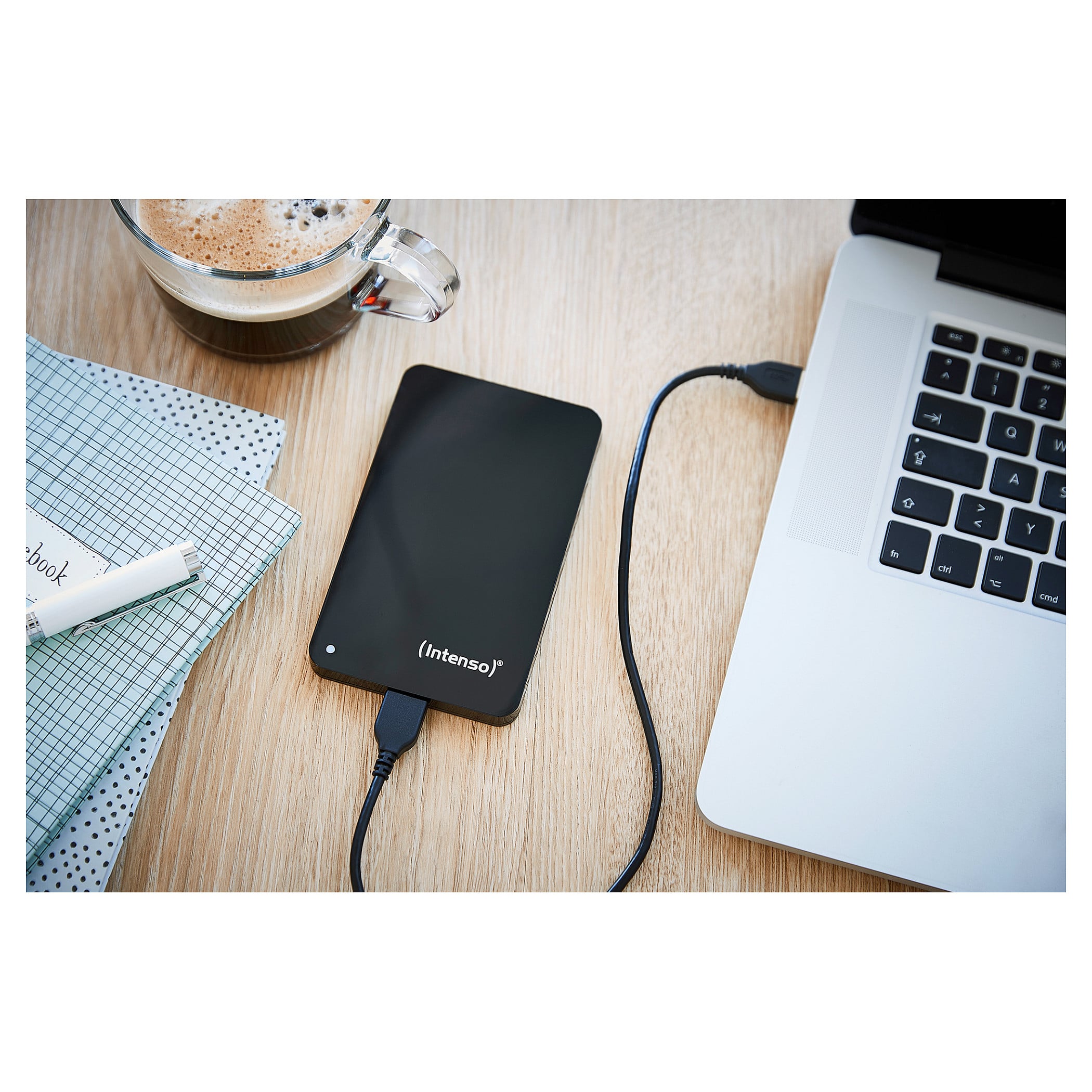 INTENSO Eksterni Hard Disk 2.5", kapacitet 1TB, USB 3.0 crna - HDD3.0-1TB/Memory Case-9