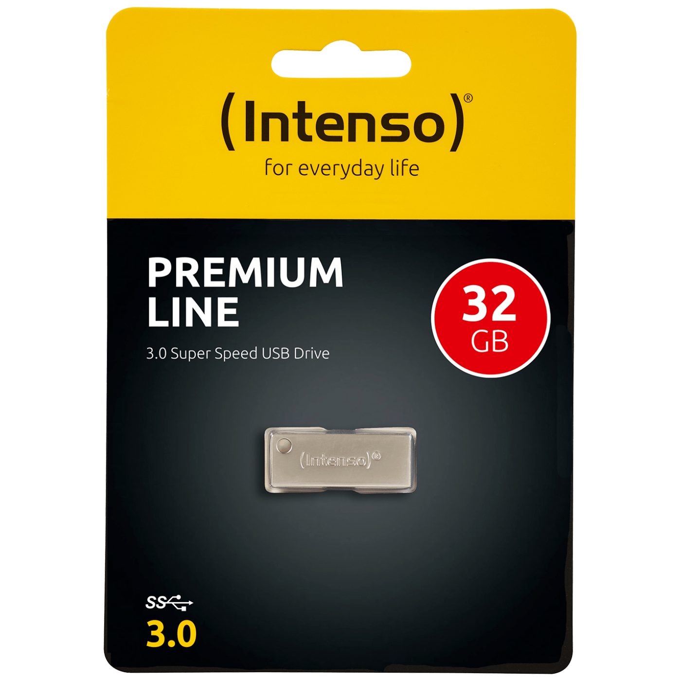 INTENSO USB Flash 32GB Hi-Speed USB 3.0 up to 100MB/s, Premium Line - USB3.0-32GB/Premium Line