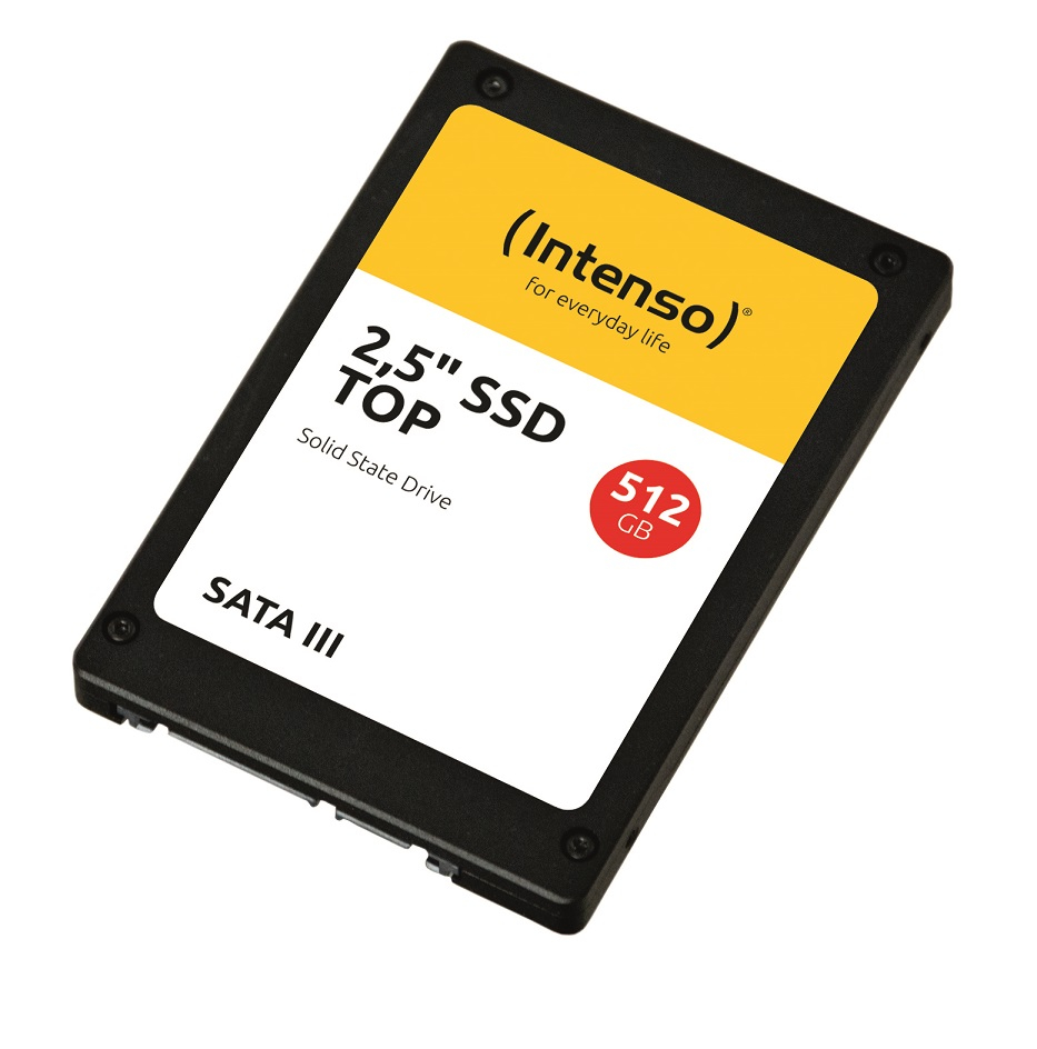 INTENSO SSD Disk 2.5", kapacitet 512GB, SATA III TOP - SSD-SATA3-512GB/Top-1