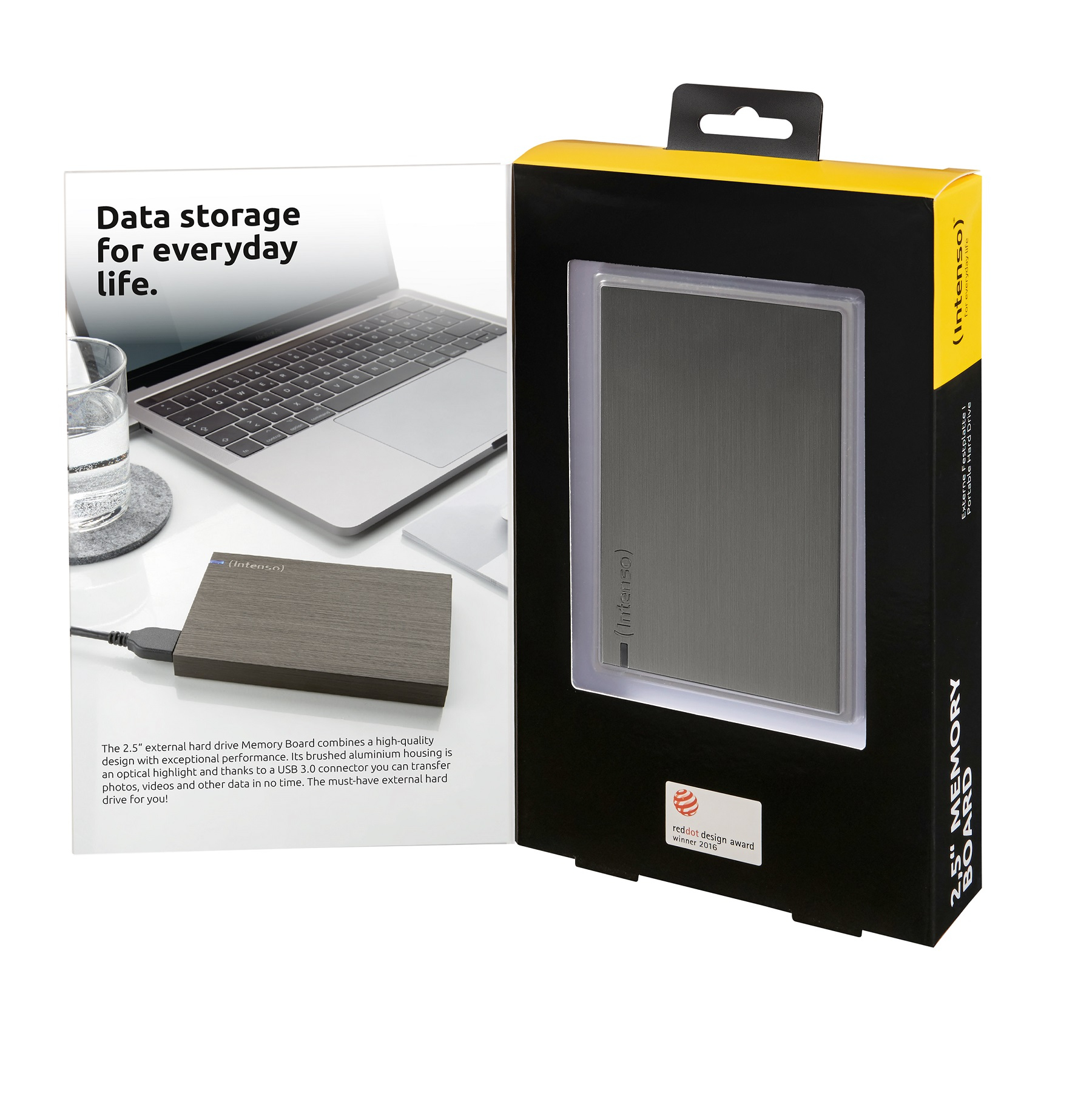 Vanjski hard disk 2.5", kapacitet 1TB, USB 3.0 crna - HDD3.0-1TB/Memory Board-9