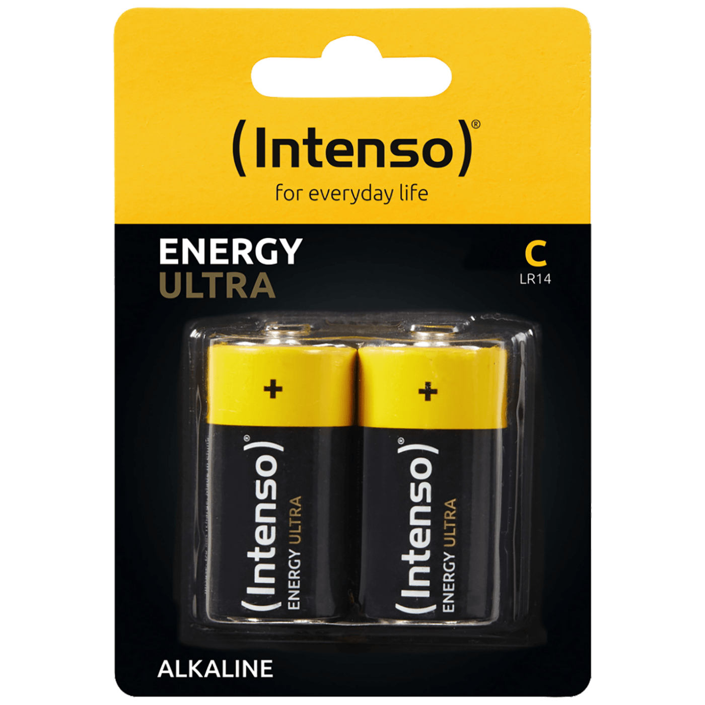 Baterija INTENSO LR14 (alkalna, 1,5 V, kapacitet 8000 mAh, visina 50 mm, prečnik 25.5 mm)-0