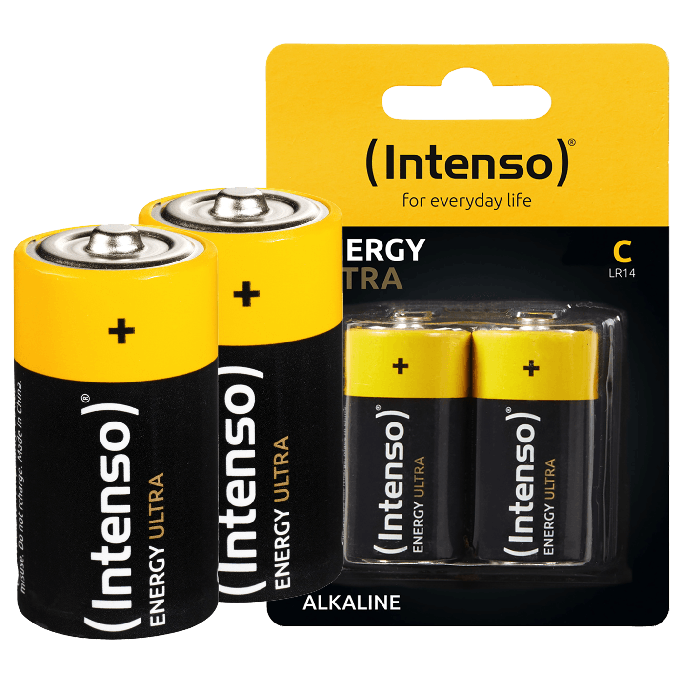 Baterija INTENSO LR14 (alkalna, 1,5 V, kapacitet 8000 mAh, visina 50 mm, prečnik 25.5 mm)-1