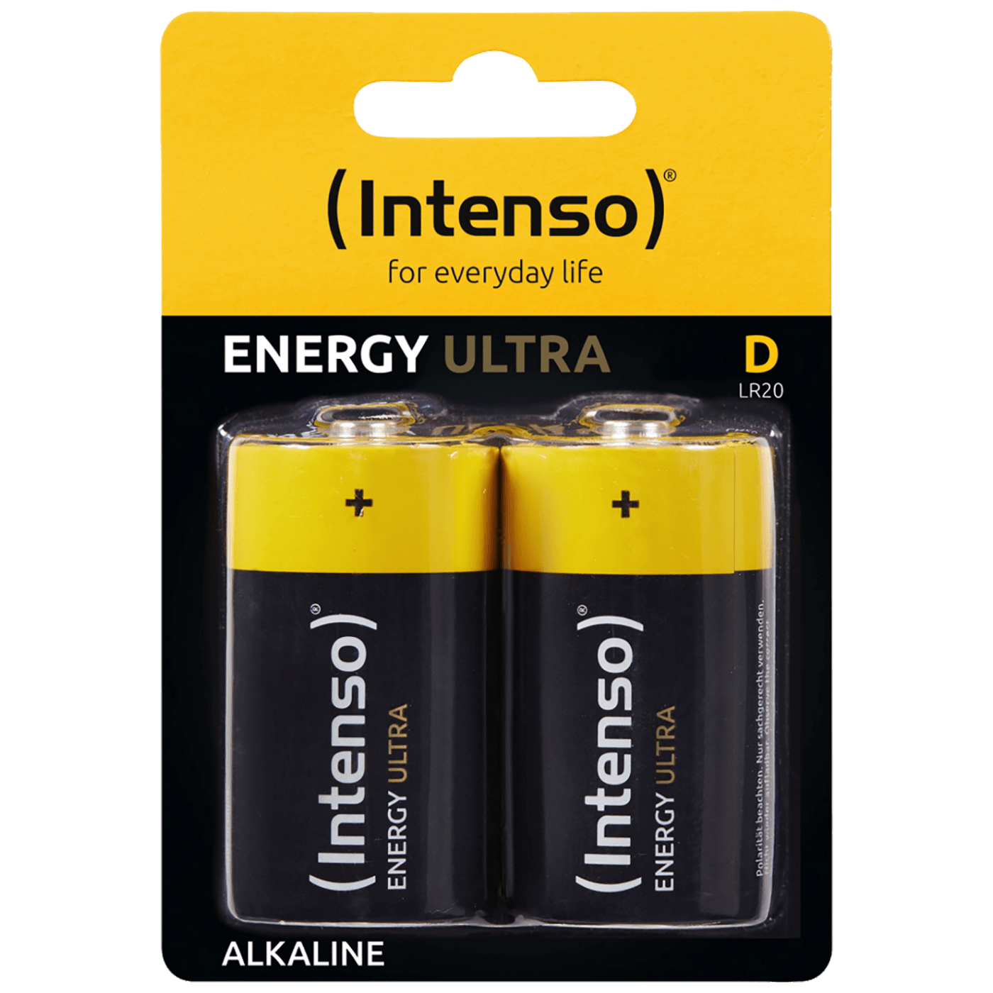 INTENSO Baterija alkalna, LR20 / D, 1,5 V, blister 2 kom - LR20 / D
