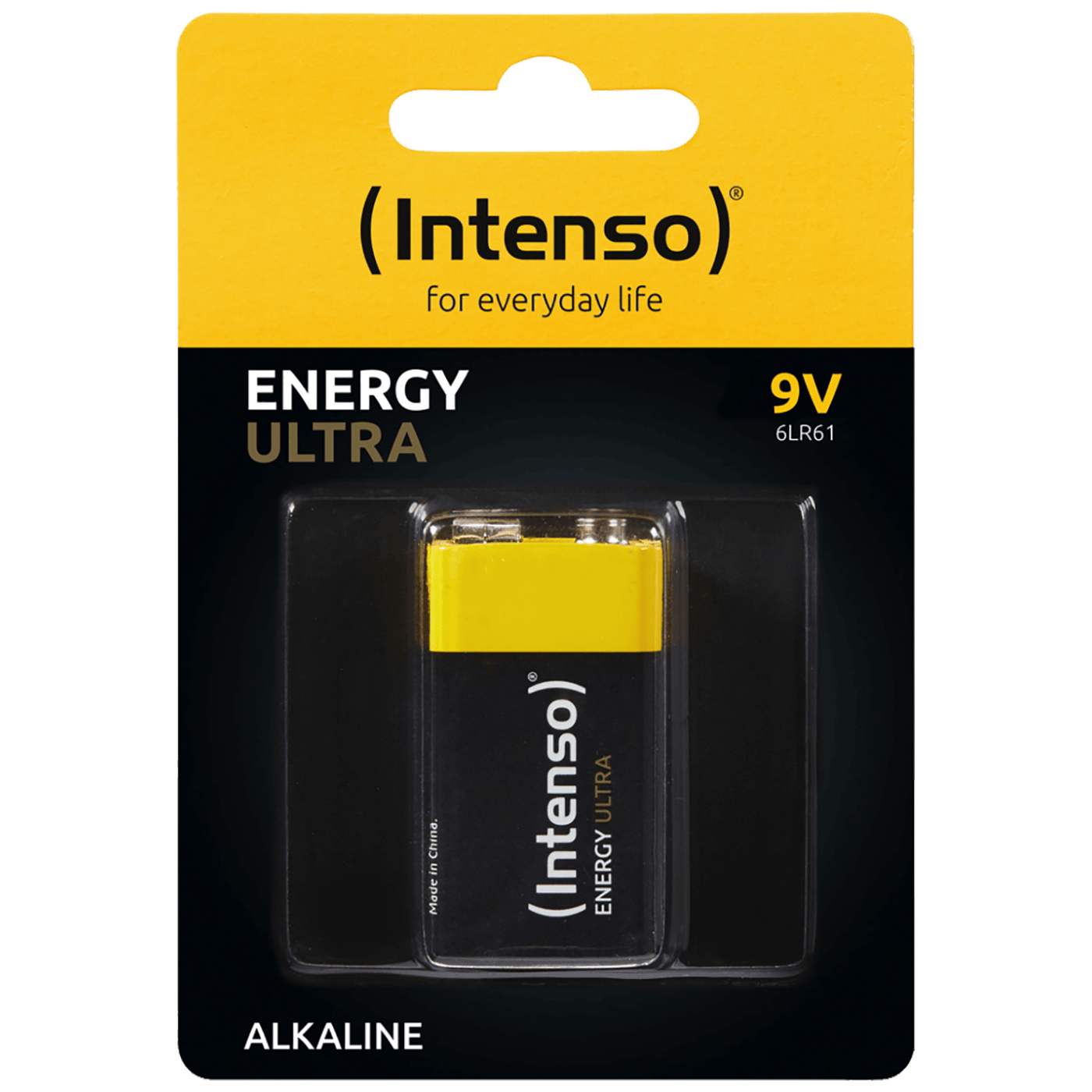 INTENSO Baterija alkalna, 6LR61, 9 V, blister 1 komad - 6LR61 / 9V-0