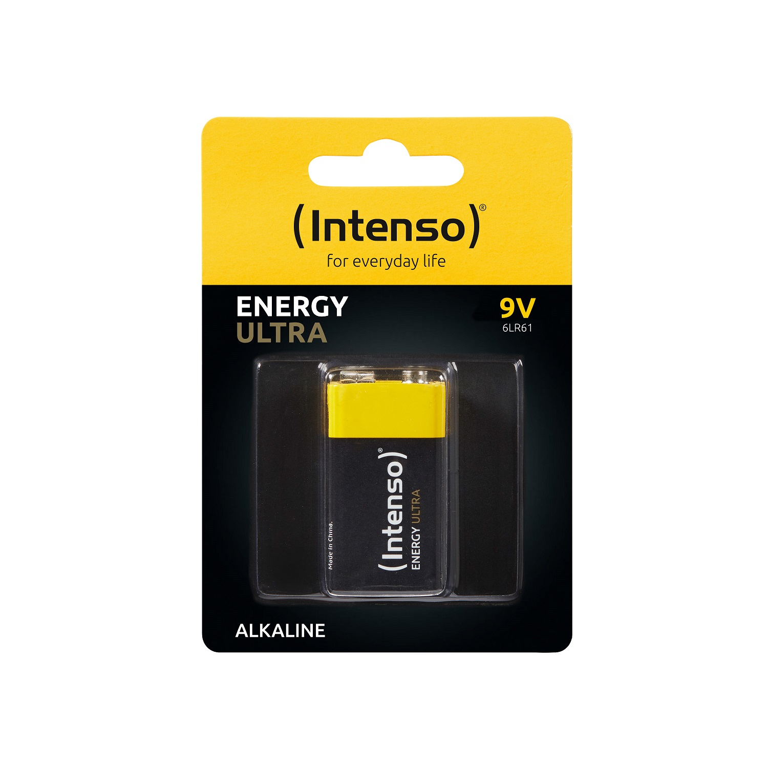 INTENSO Baterija alkalna, 6LR61, 9 V, blister 1 komad - 6LR61 / 9V-5