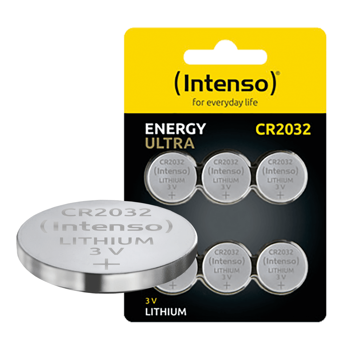 INTENSO Baterija litijska, CR2032/6, 3 V, dugmasta, blister 6 kom - CR2032/6-1