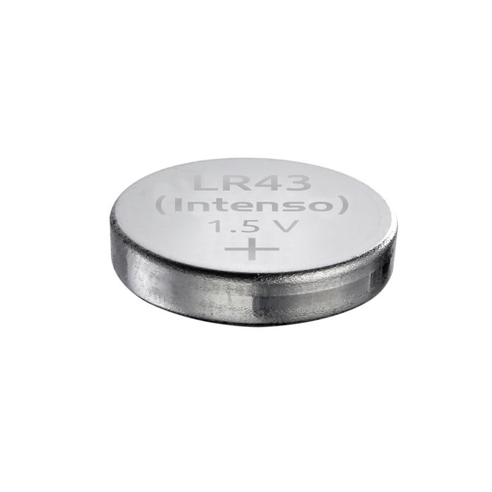 Baterija INTENSO LR43/2 (alkalna, 1,5 V, 85 mAh, dugmasta, blister 2 kom)-2
