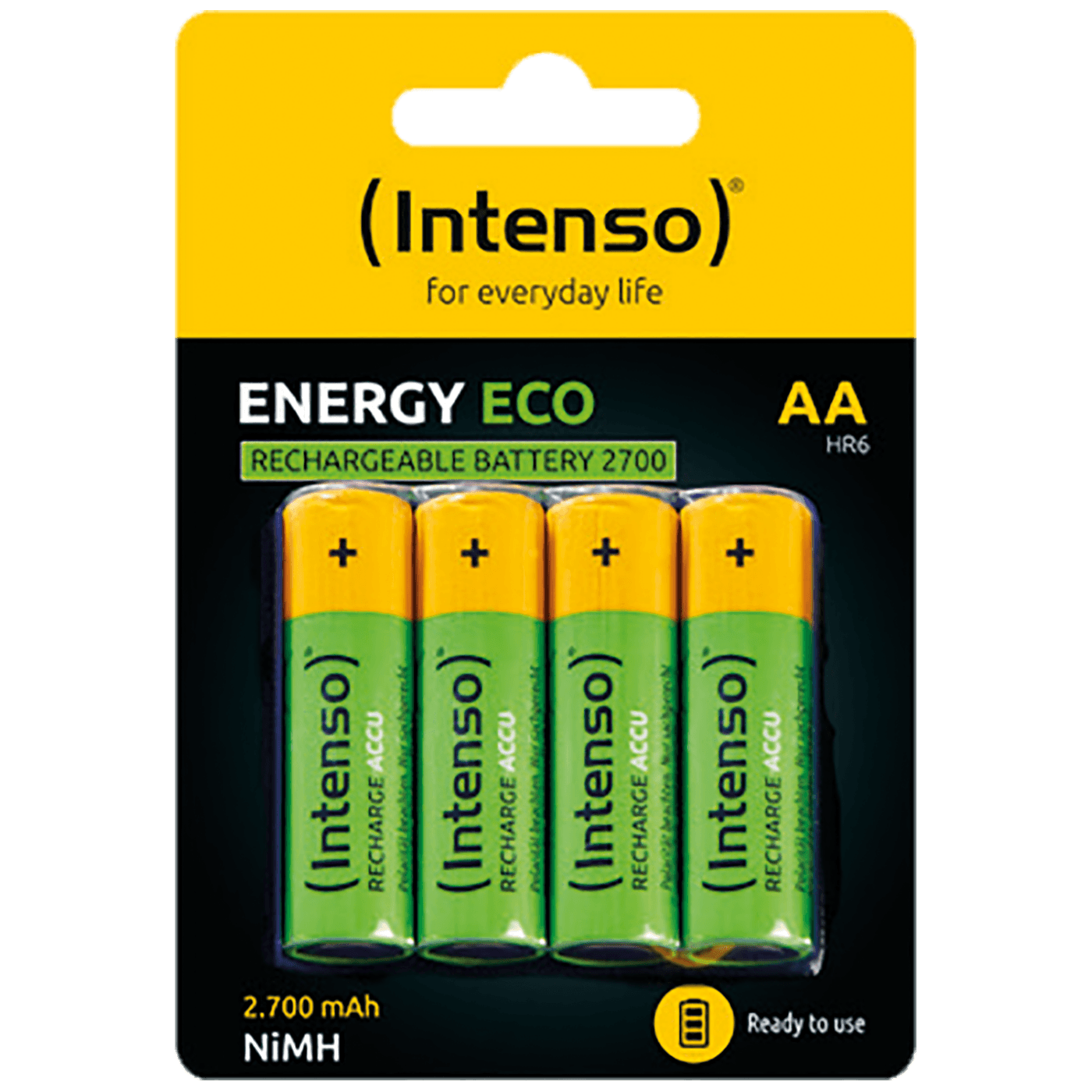 INTENSO Baterija punjiva AA / HR6, 2700 mAh, blister 4 komada - AA / HR6/2700