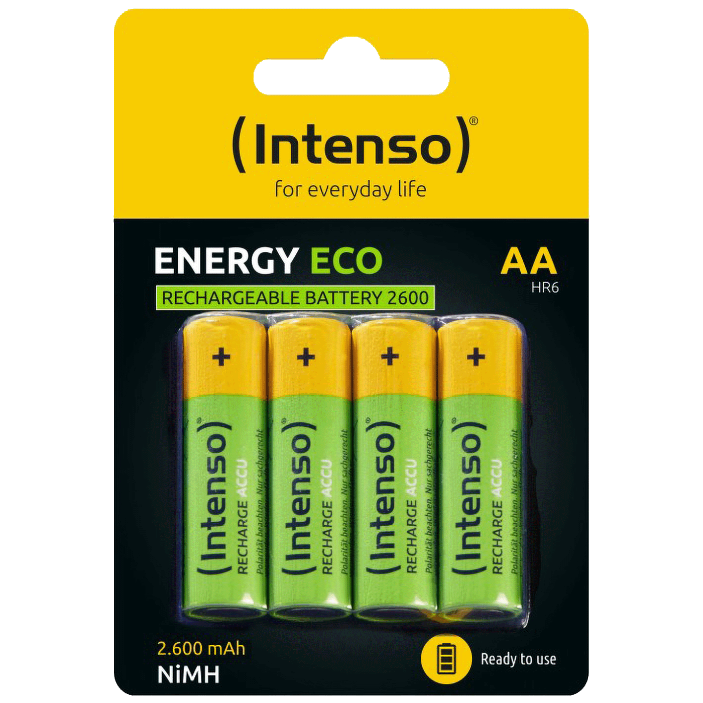 INTENSO Baterija punjiva AA / HR6, 2700 mAh, blister 4 komada - AA / HR6/2700-3