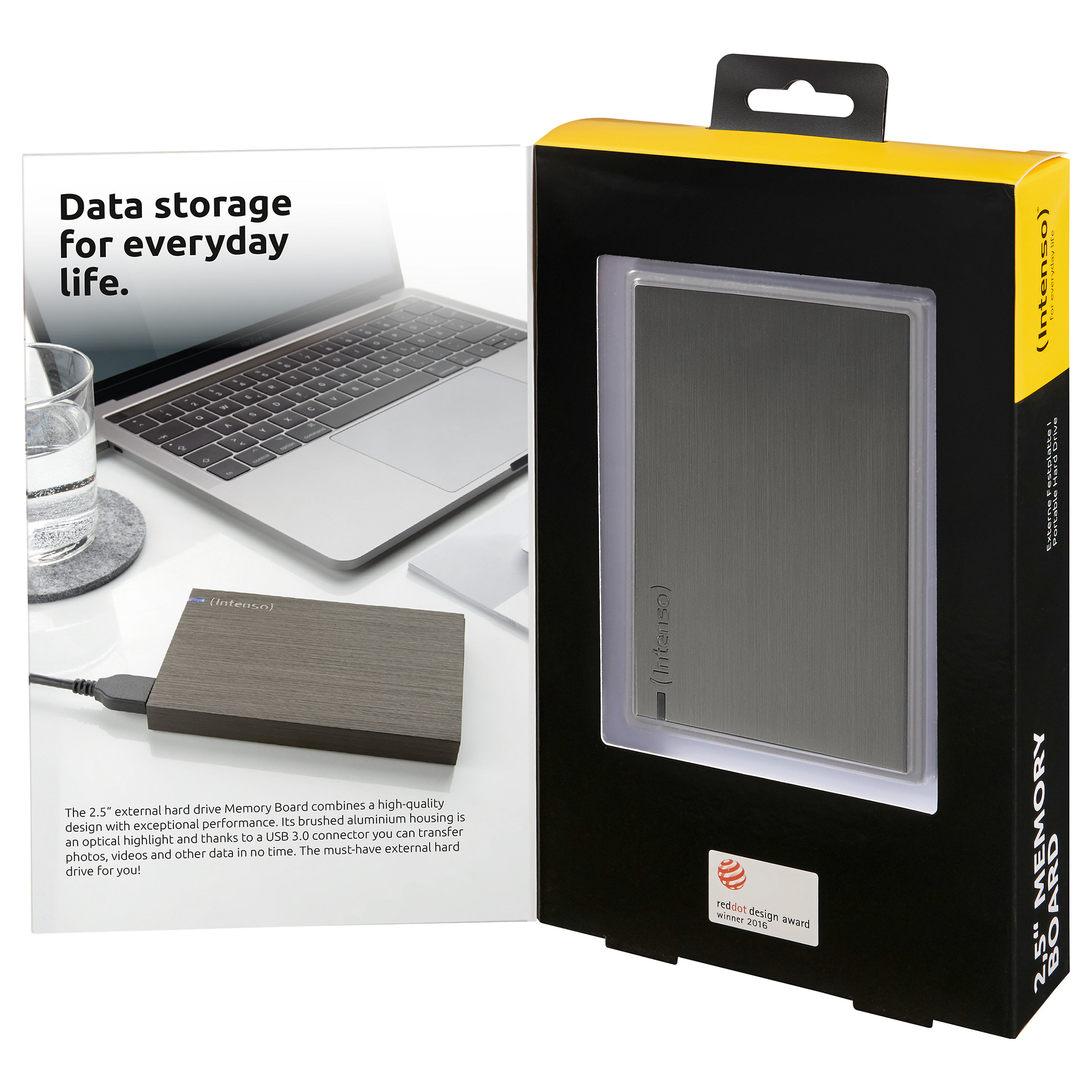 Vanjski hard disk 2.5", kapacitet 2TB, USB 3.0 crna - HDD3.0-2TB/Memory Board-12