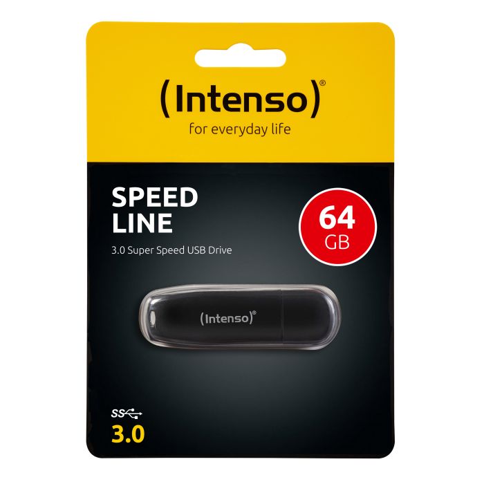 INTENSO USB Flash drive 64GB Hi-Speed USB 3.2, SPEED Line - USB3.2-64GB/Speed Line-5