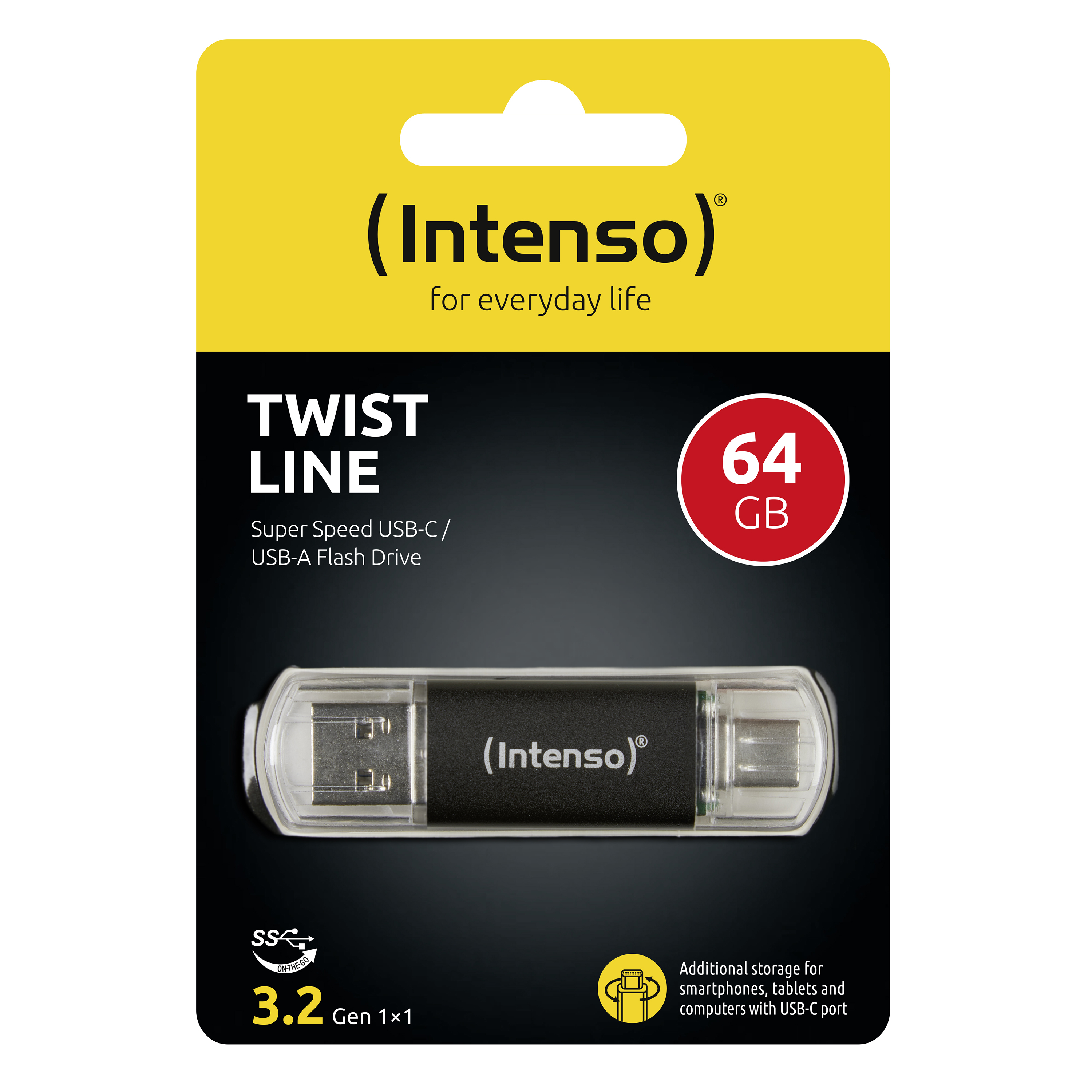 Memorijski stick INTENSO 64GB Twist Line (USB 3.2 / USB-C)-8