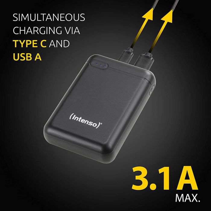 (Intenso) Prijenosni punjač za mobitele i tablete 20000mAh - POWERBANK XS10000 crna-8