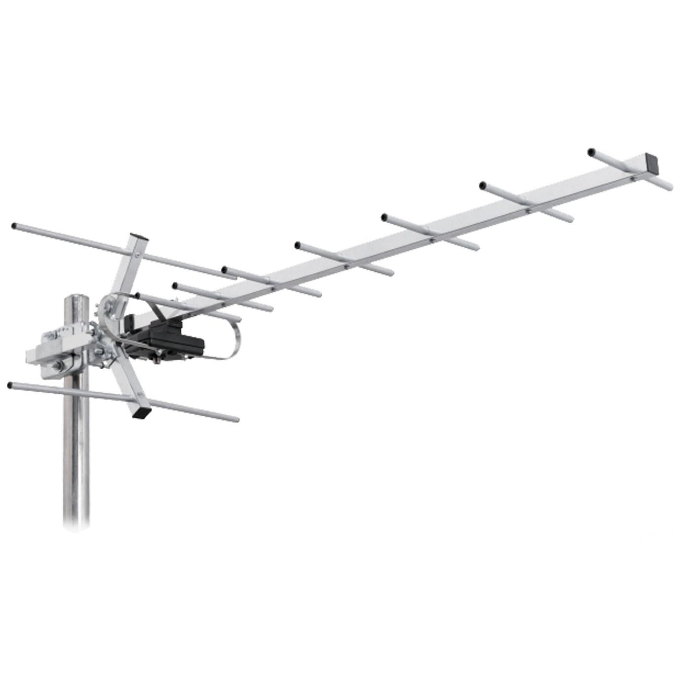 Antena logaritamska AMIKO UHF 18 elemenata, Alu, 14dB, LTE filter - AHD 310 LTE-0
