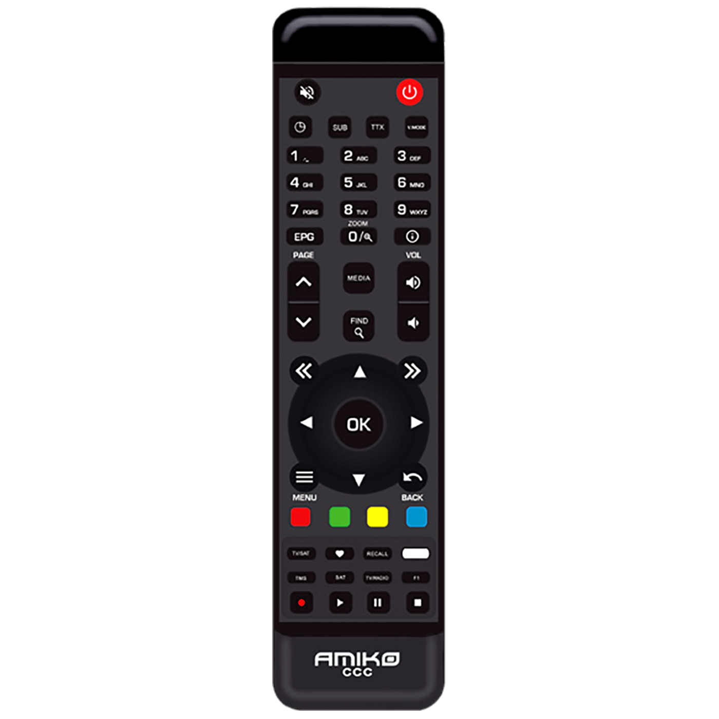 Amiko Prijemnik combo, DVB-S2X+T2/C, 4K UHD, USB PVR, Ethernet - MINI 4K COMBO 4K-2