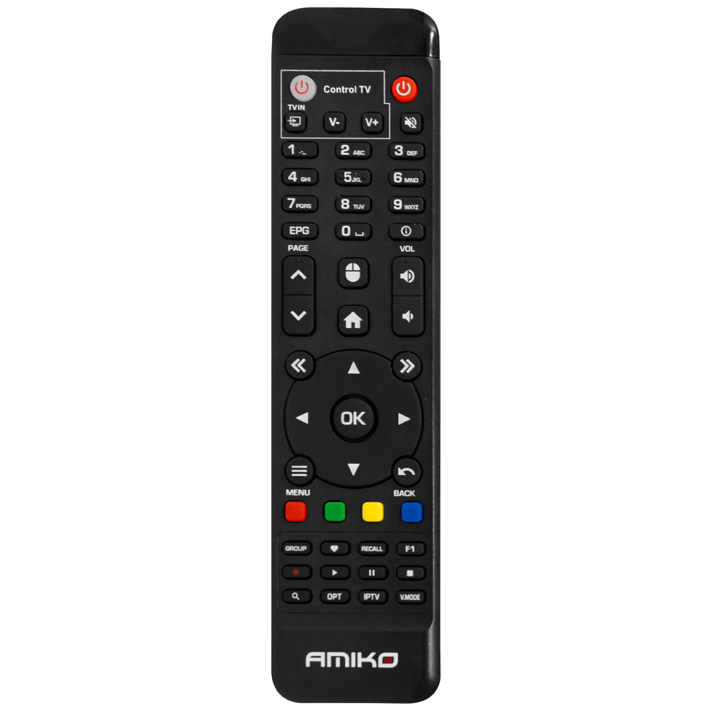 Amiko Prijenik IPTV, Android OS, 2/16GB, 4K, 2.4/5 GHz WiFi - A9Z Blue-2