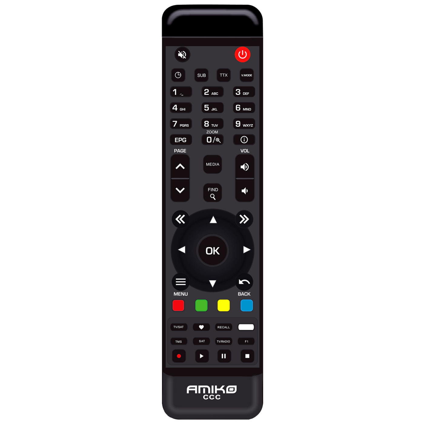 Amiko Prijemnik satelitski, DVB-S/S2, Full HD, USB, WiFi - MIRA3 WIFI-2