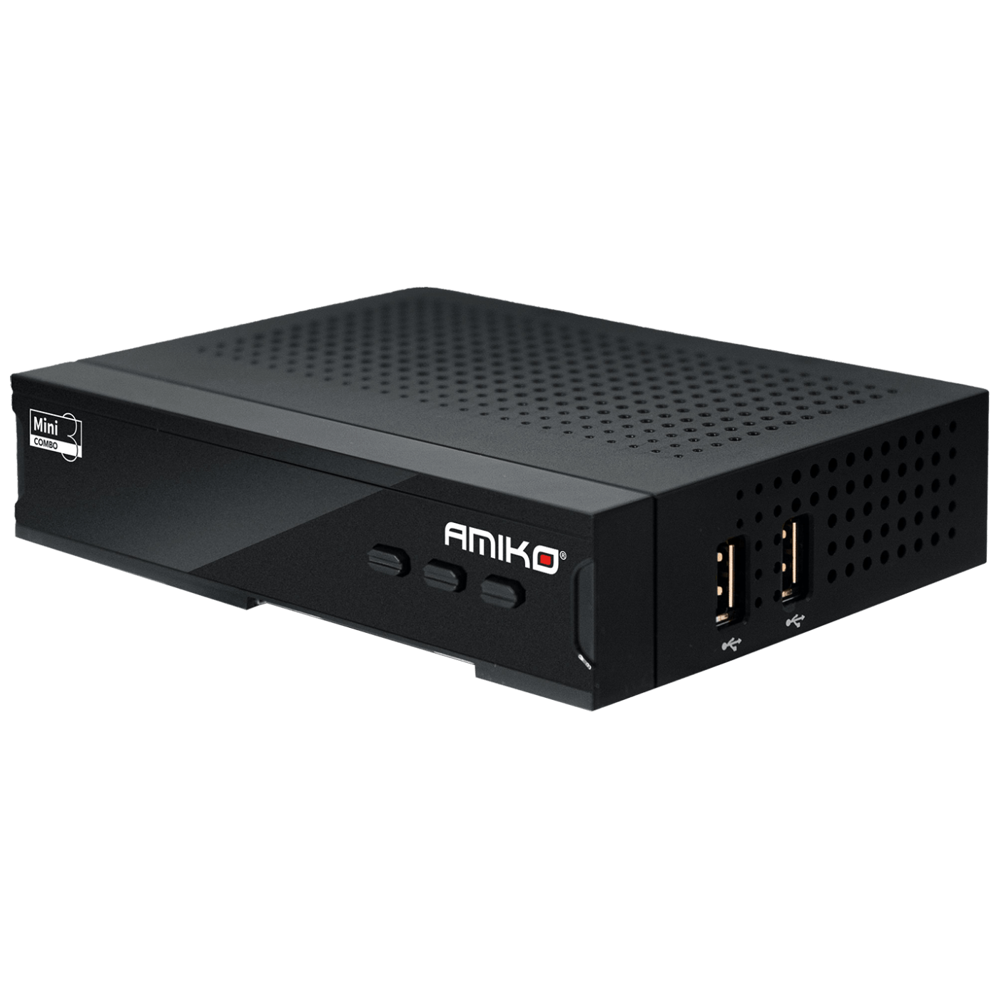 Amiko Prijemnik DVB-S2+T2/C, H.265, Full HD, HDMI, USB - MINI COMBO 3-1