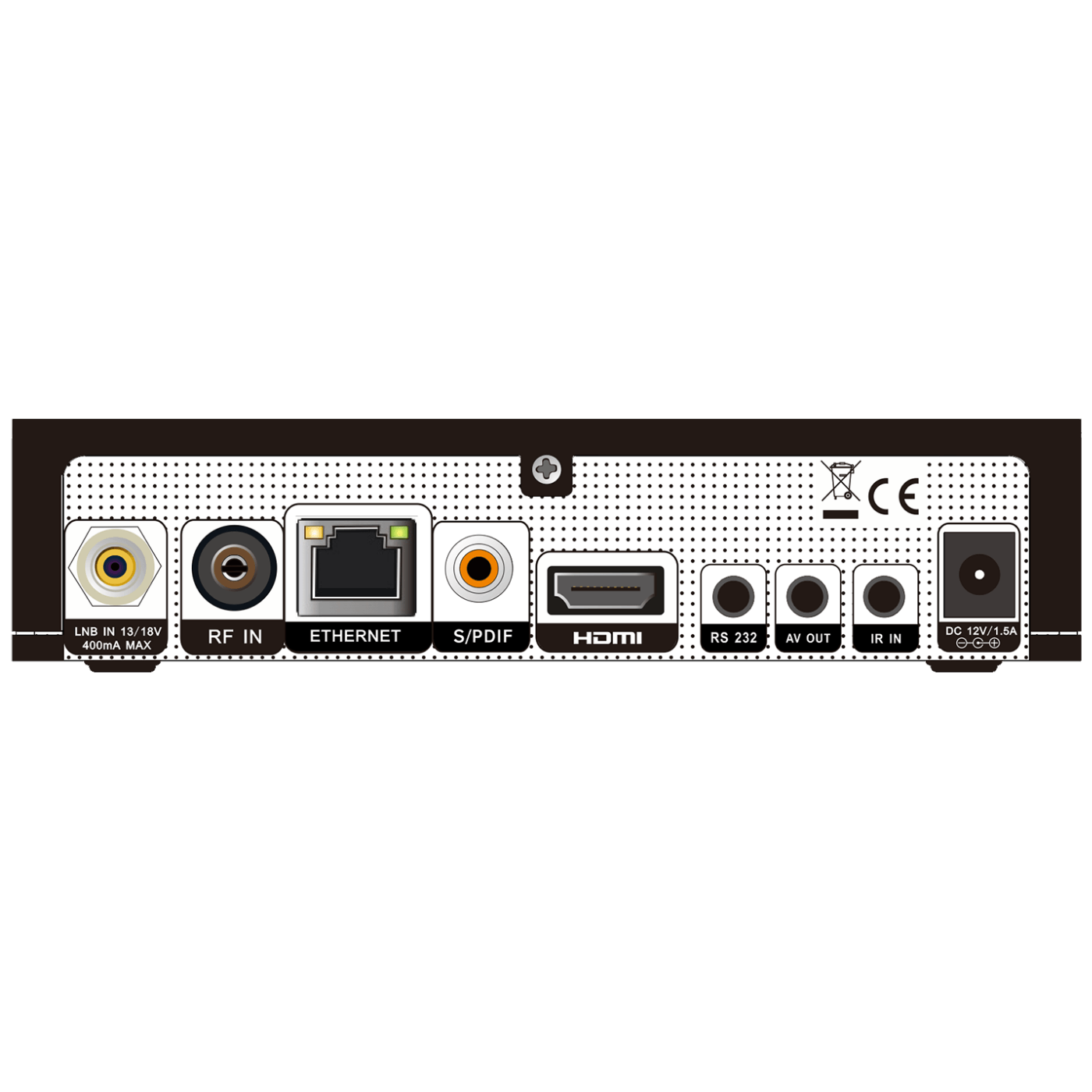Amiko Prijemnik DVB-S2+T2/C, H.265, Full HD, HDMI, USB - MINI COMBO 3-2