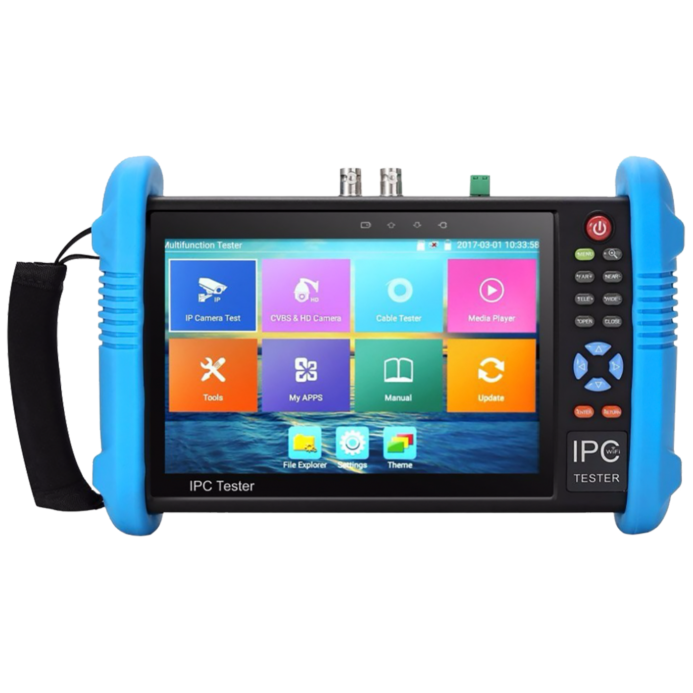Tester AMIKO Home Tester Android za IP i analogne video kamere IPC-9800 ADH Plus (7" ekran, 1280 x 800, Android)-0