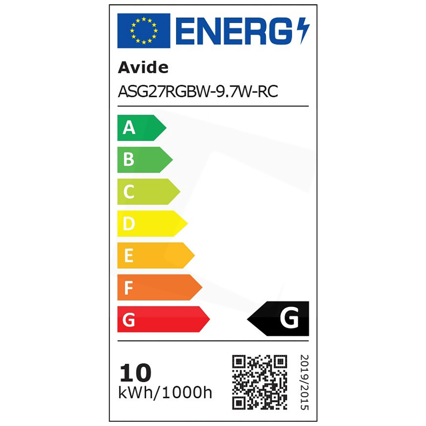 Avide Pametna sijalica, LED 9.7W, E27, RGB+W, 2700K, daljinski - Smart LED Globe A60 9.7W-2