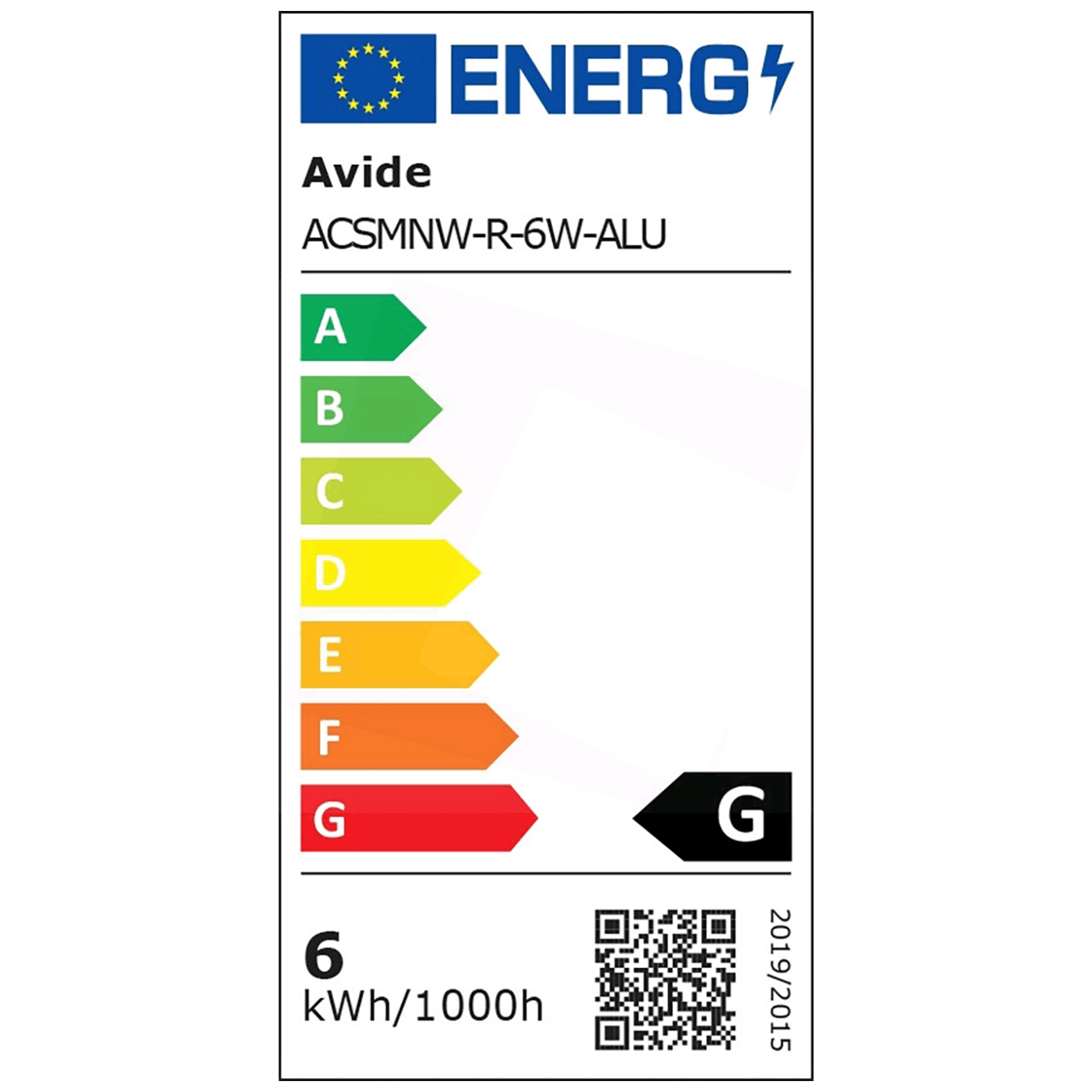 Avide Plafonjera LED, 6W, 420 lm, 4000K, IP20 - ACSMNW-R-6W-ALU-3