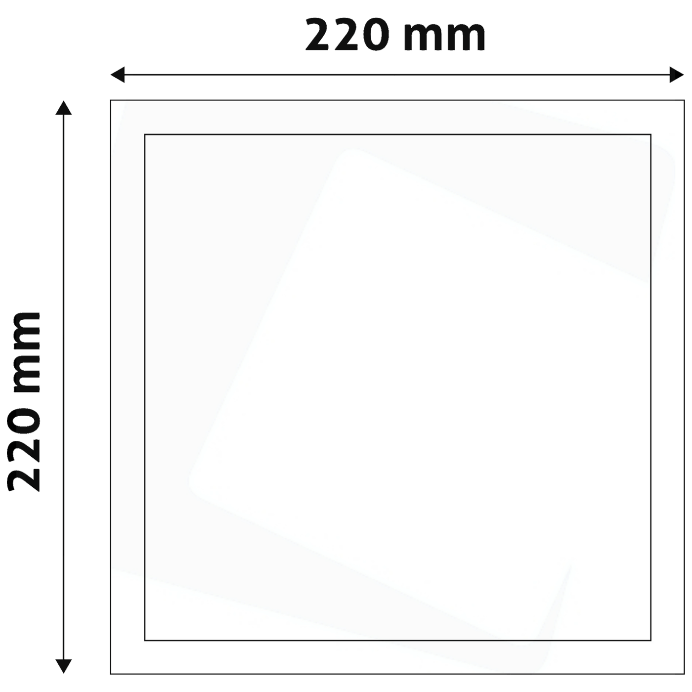Avide Plafonjera LED, 18W, 1490 lm, 4000K, IP20 - ACSMNW-S-18W-ALU-SN-2