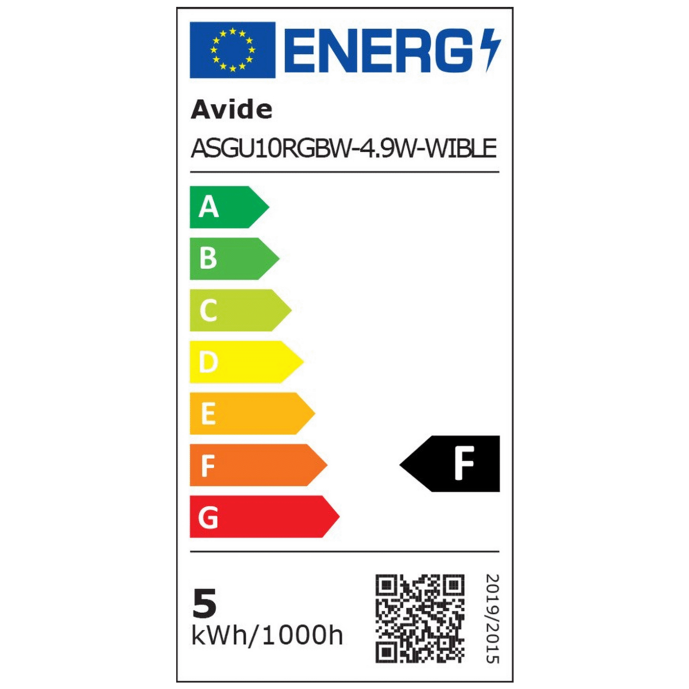 Avide Pametna žarulja, LED 4.9W, GU10, RGB+W, WiFi, Bluetooth - Smart LED GU10 4.9W RGB WiFi-2