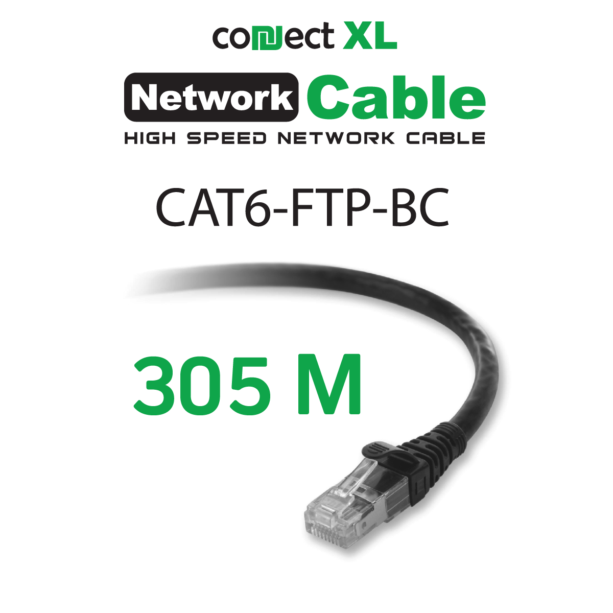 Connect XL Mrežni FTP kabl, CAT6, BC - CAT6-FTP-BC-0