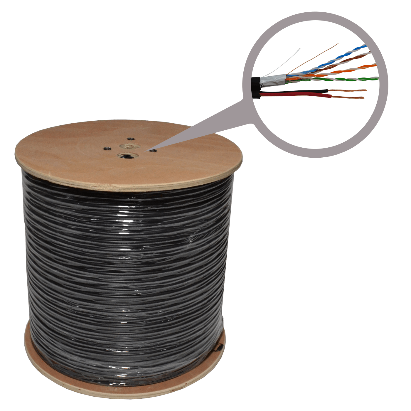 Mrežni kabel UTP EULE CAT5+2C 305 metara-0