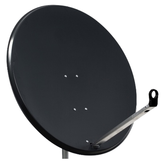 Falcom Sat. Antena 97cm, Triax leđa i pribor, boja Anthracite - 97A TRX-0