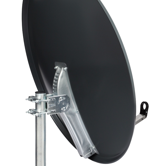 Falcom Sat. Antena 97cm, Triax leđa i pribor, boja Anthracite - 97A TRX-1