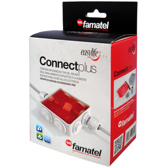 Famatel Razvodna kutija nadžbuk 80x80, vodonepropusna, IP68+ GEL - 3002-GL-1