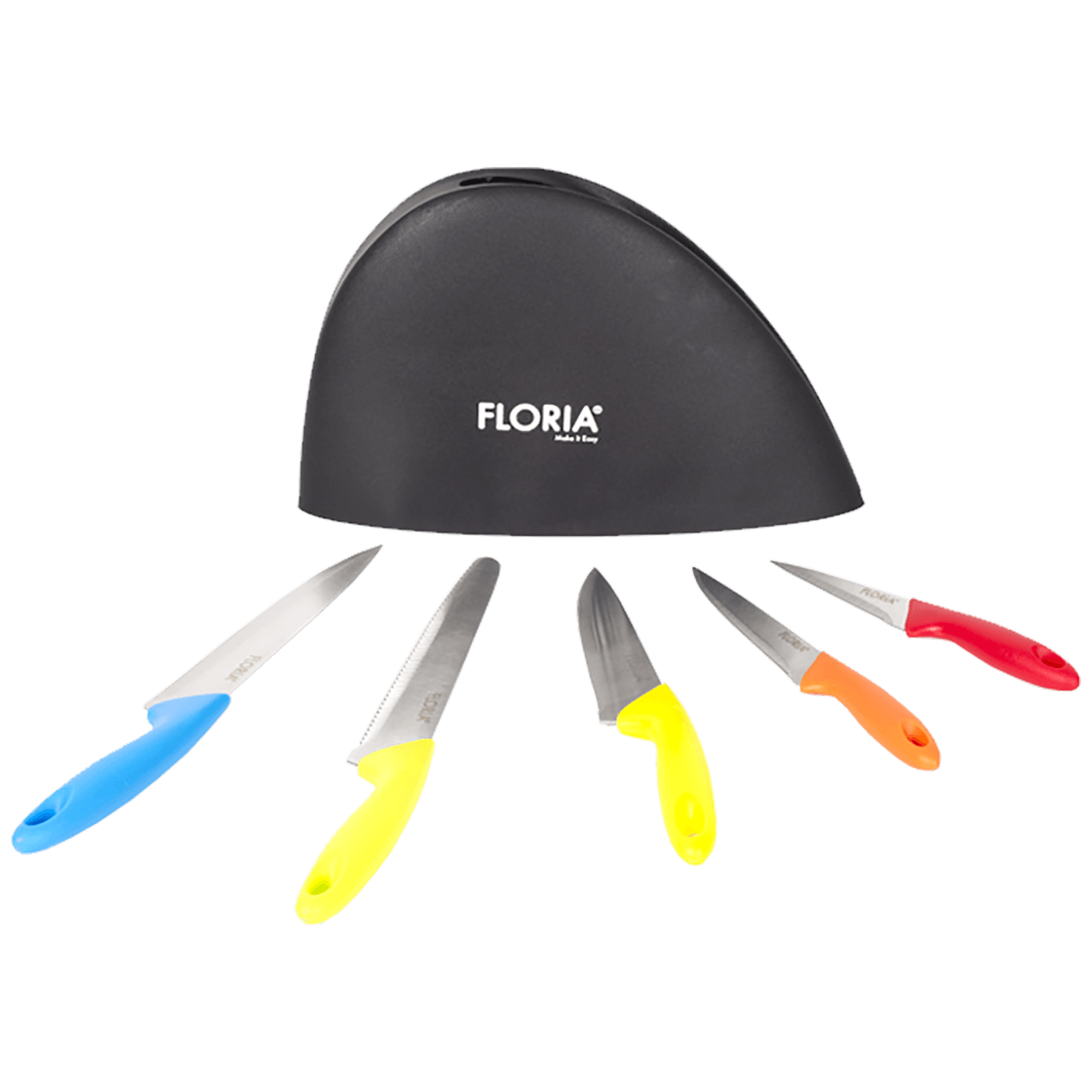Noževi FLORIA, set sa stalkom, 6/1 - ZLN1150-1