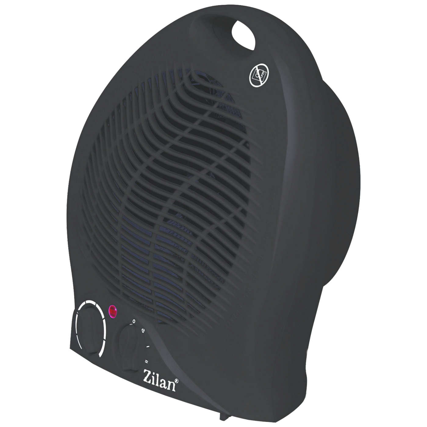 Zilan Grijalica sa ventilatorom, 2000 W crna - ZLN6171/BK-0
