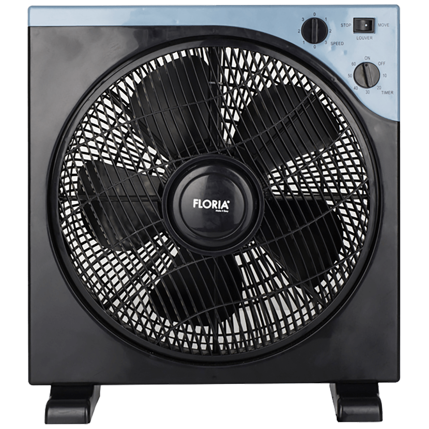 Ventilator podni ZILAN ZLN2355/BK, promjer 30 cm, timer, 40 W crni-0