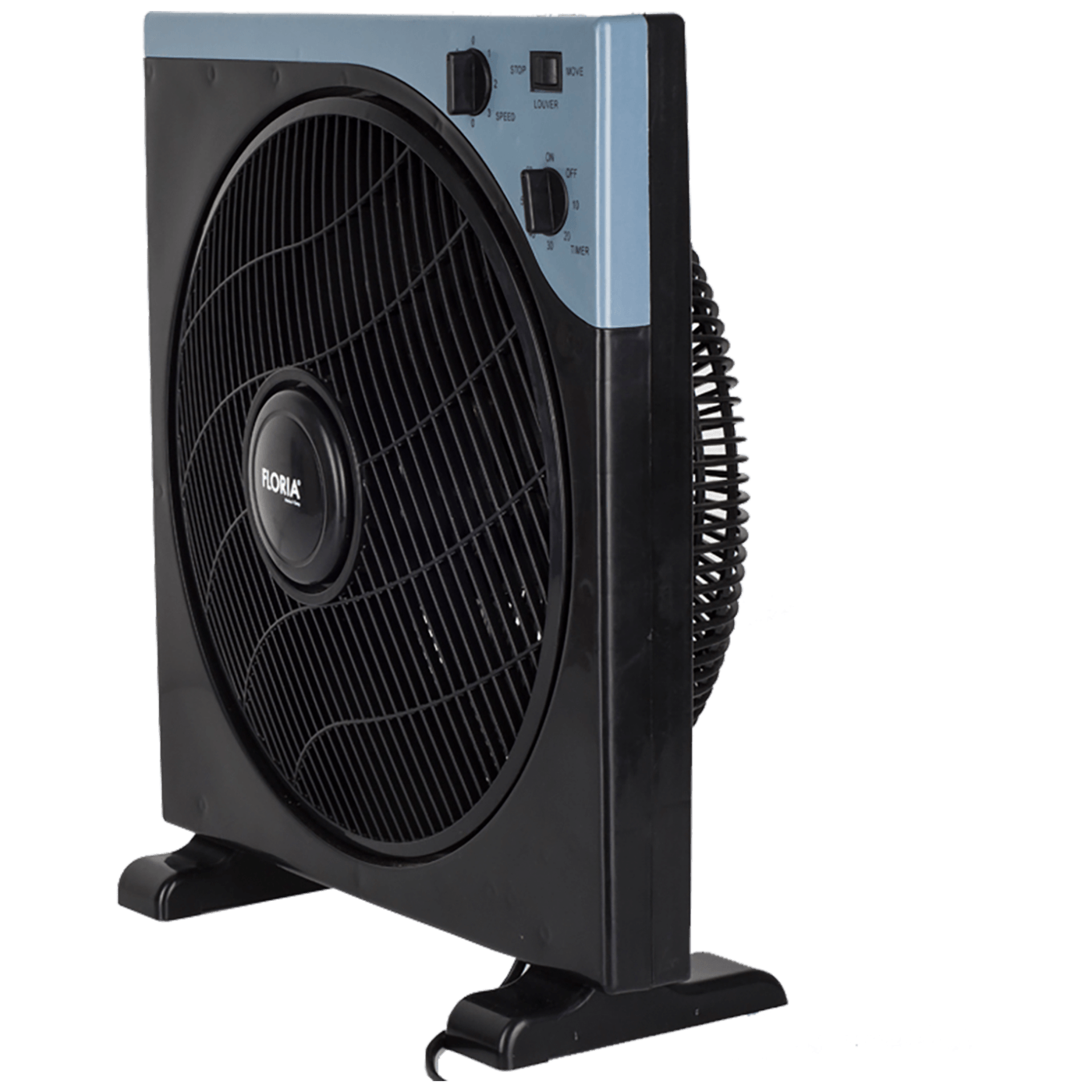 Ventilator podni ZILAN ZLN2355/BK, promjer 30 cm, timer, 40 W crni-3