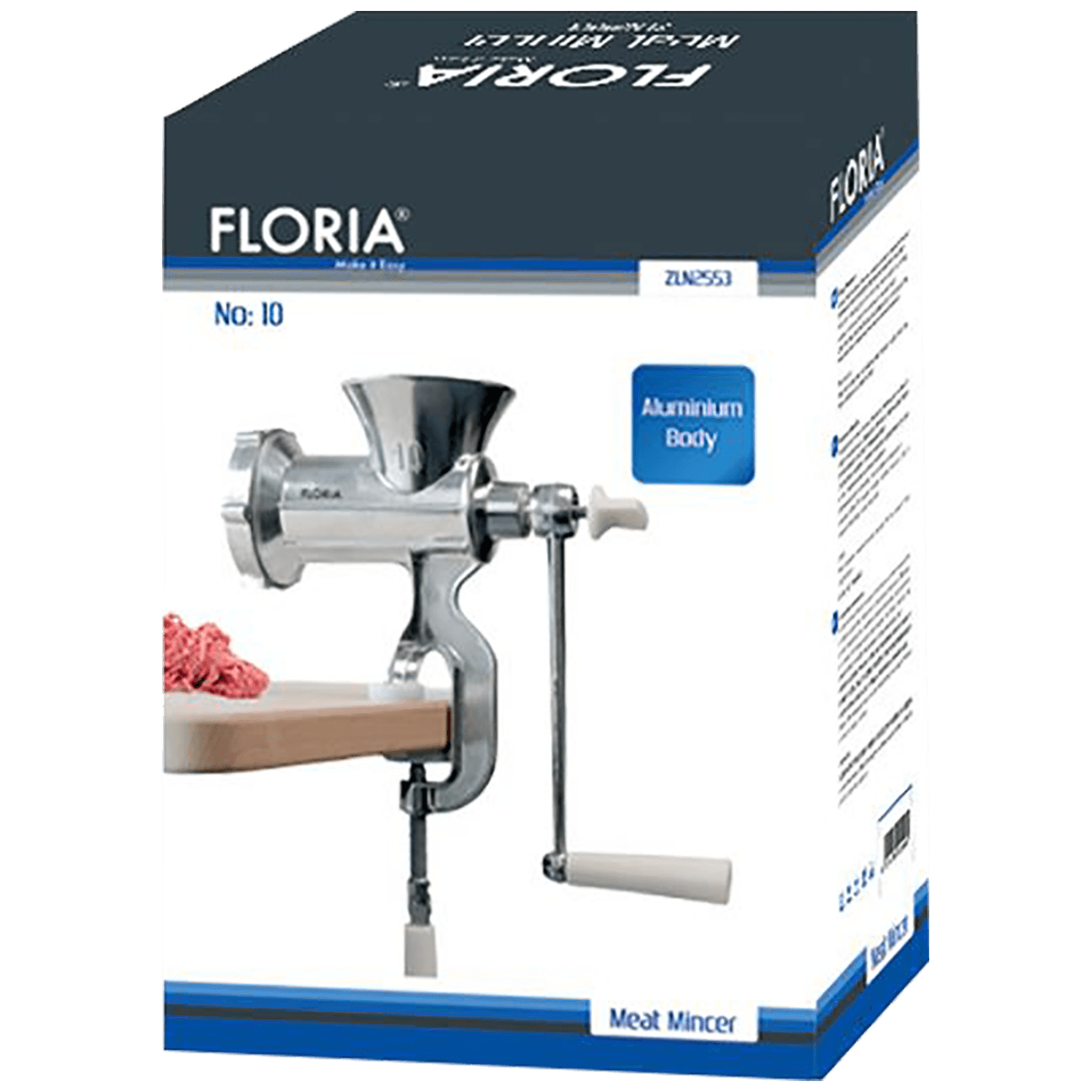 Mašina za mljevenje mesa FLORIA, ručna - ZLN2553-1