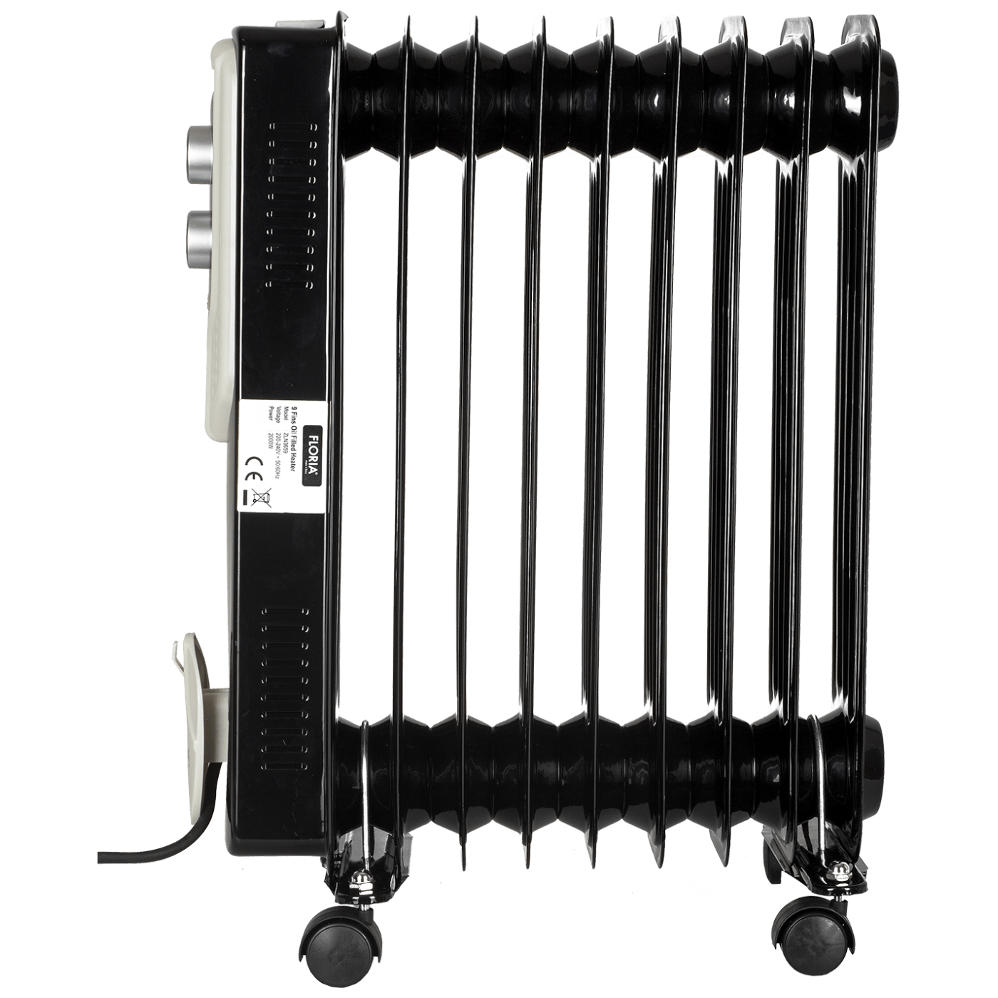 Radijator uljni FLORIA, 2000 W, 9 rebara - ZLN3659-2