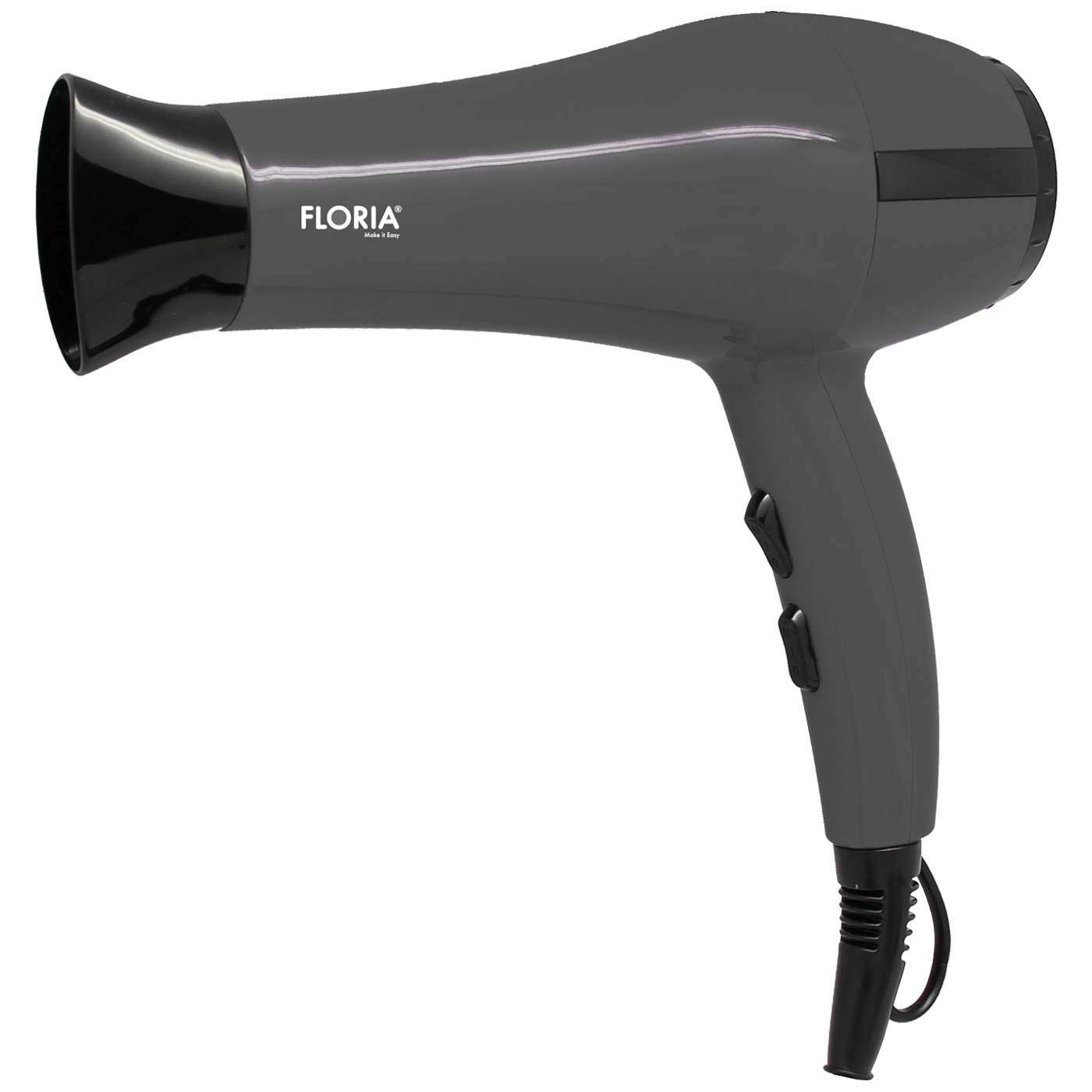 Fen za kosu FLORIA ZLN8986 (2000 W, 2 brzine, 3 razine temperature, zaštita od pregrijavanja, uski usmjerivač zraka)