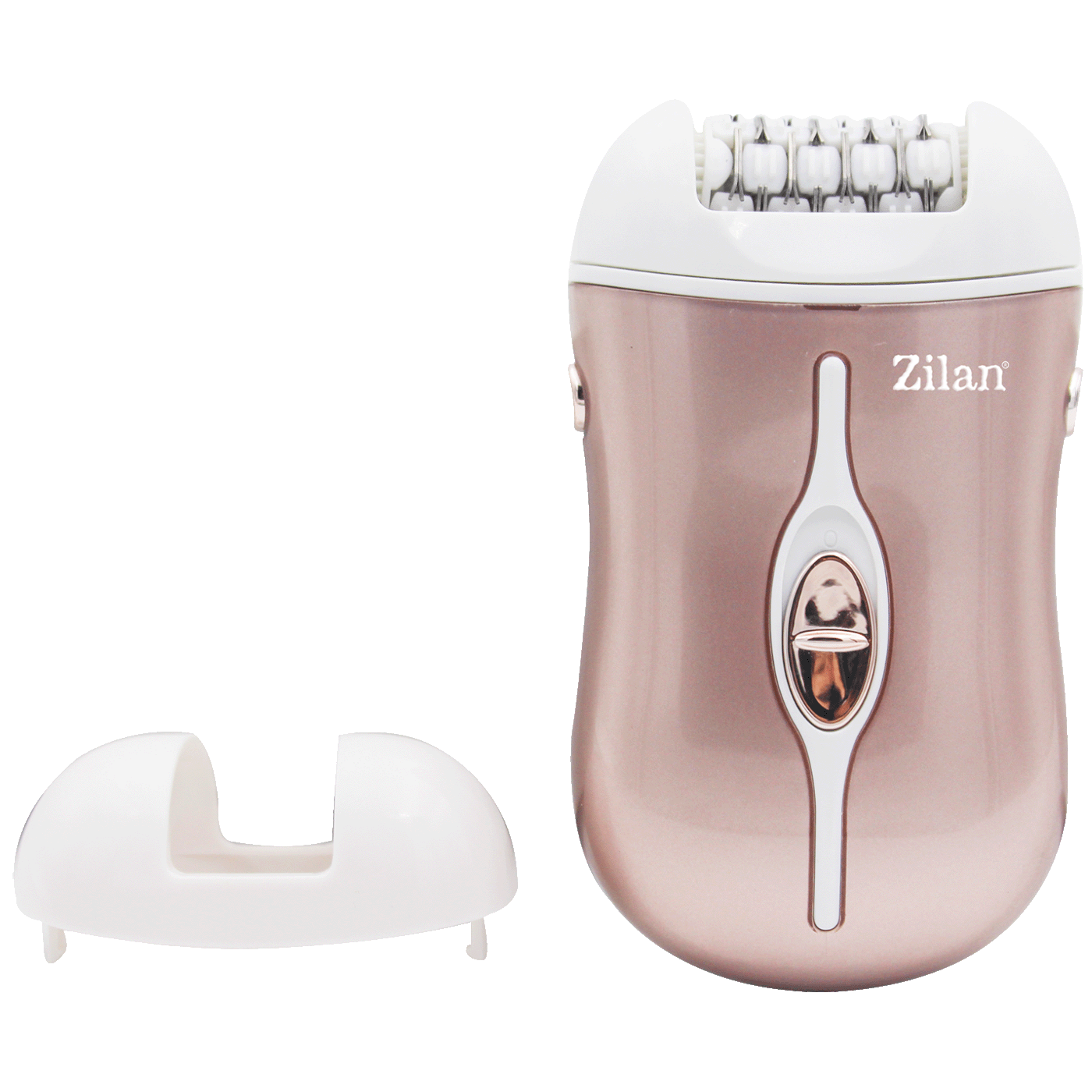 Epilator FLORIA ZLN8788 Lady Care Set Luna (3-u-1, bežični, 32 pincete, dvije glave, roza-bijeli)-0